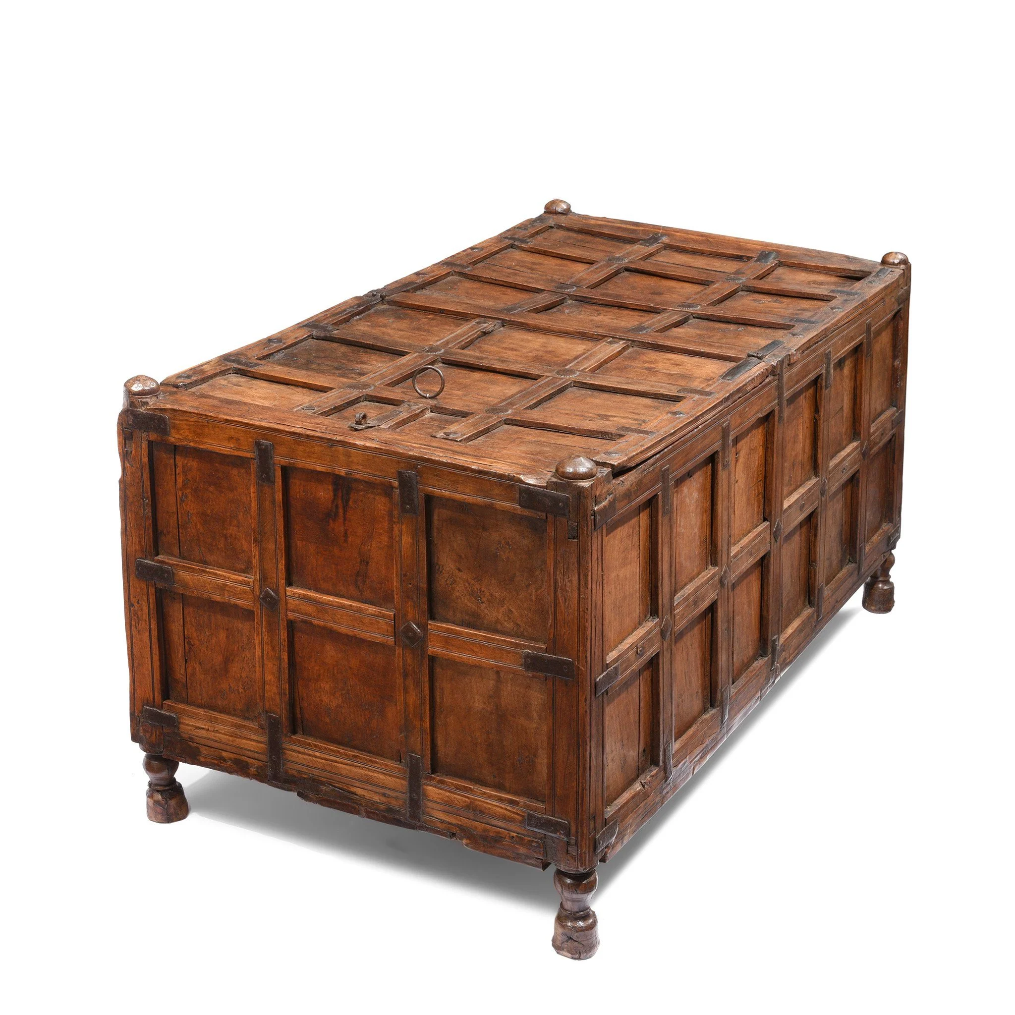 Indian Stick Box Storage Chest From Jaisalmer - 19thC - Image 3
