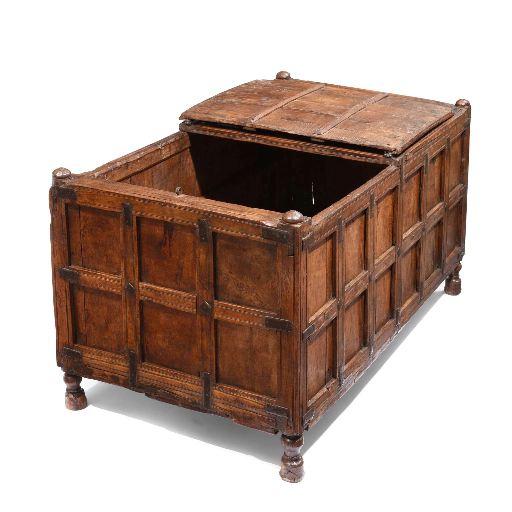 Indian Stick Box Storage Chest From Jaisalmer - 19thC - Image 4