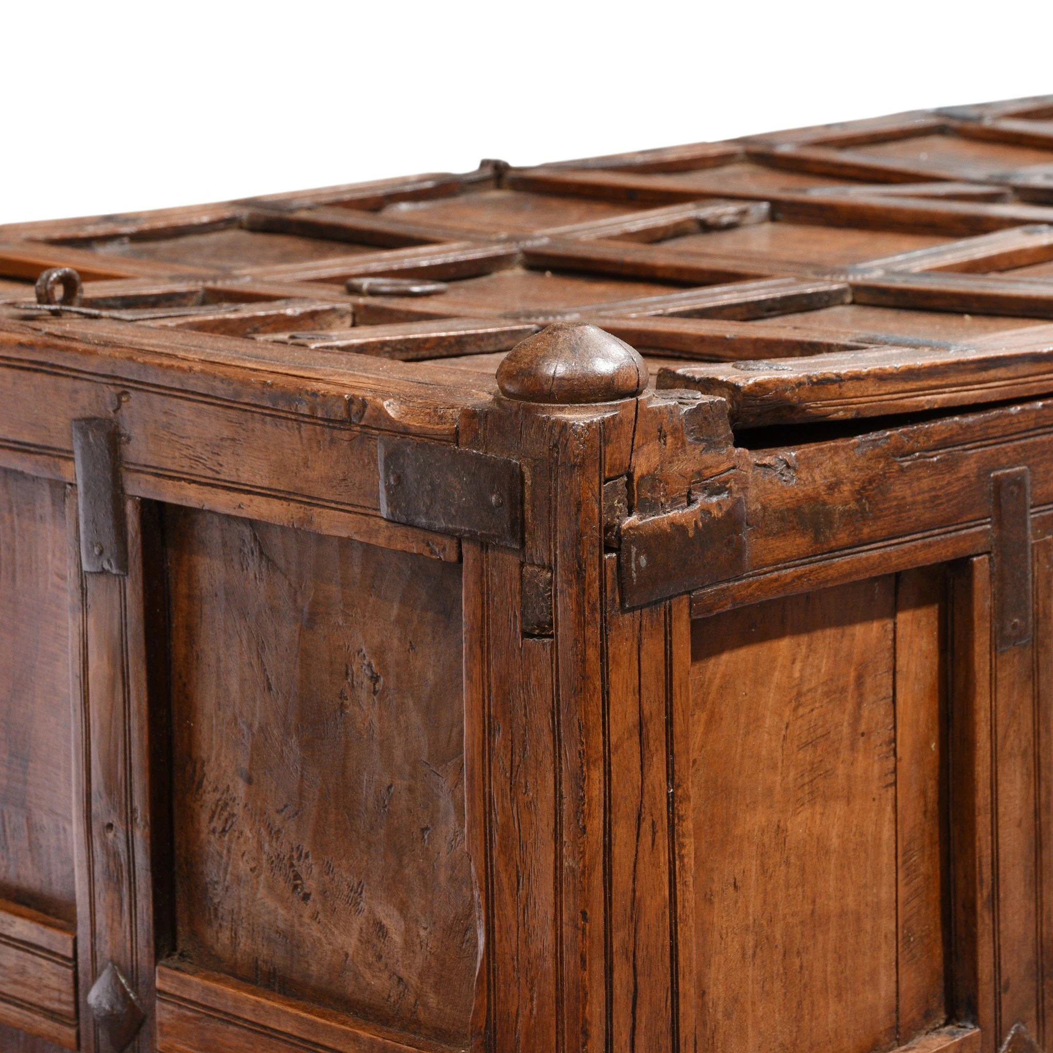 Indian Stick Box Storage Chest From Jaisalmer - 19thC - Image 5