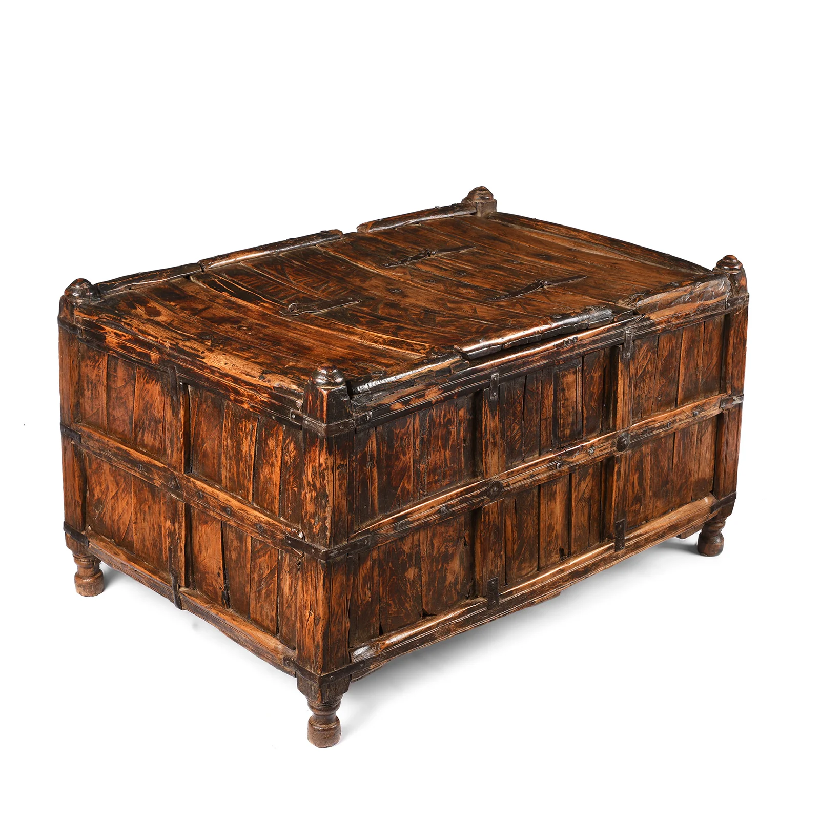 Stick Box Storage Chest From Jaisalmer - 19th Century - Image 2