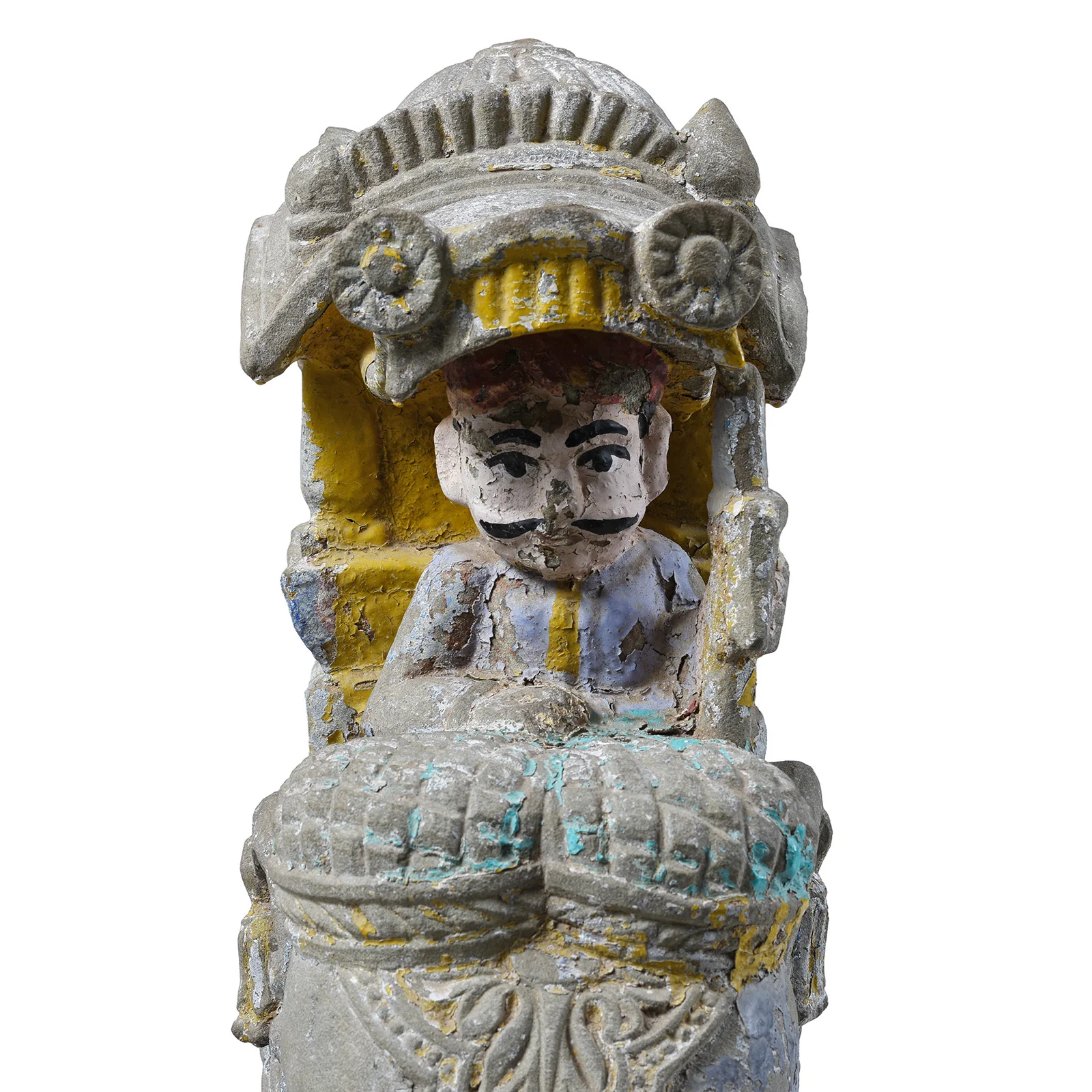 Stone Elephant With Riders From Kutch - 18th Century - Image 10
