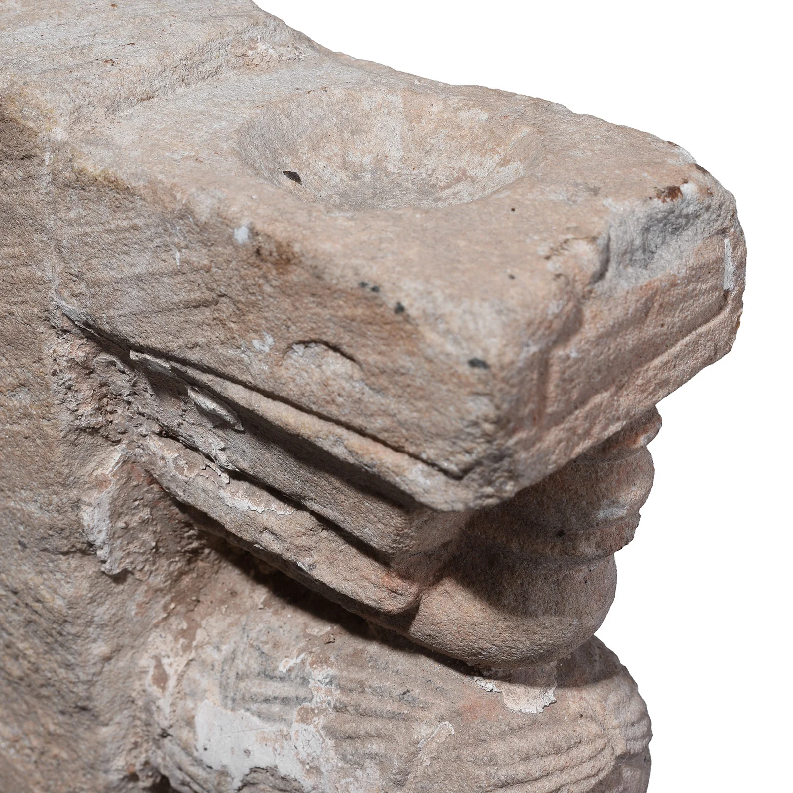 Stone Lamp Bracket From Gujarat - 19th Century - Image 6