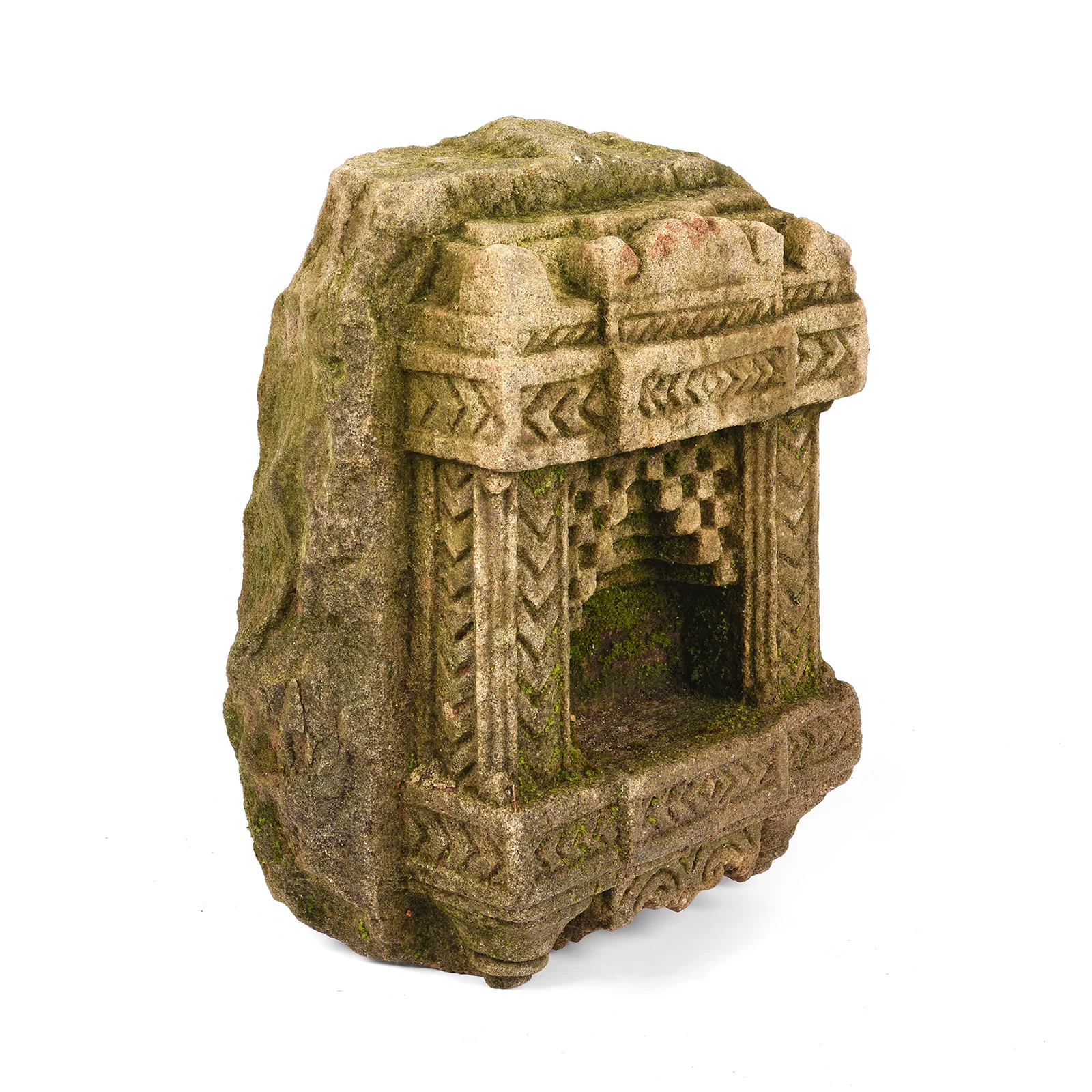 Stone Lamp Niche From Gujarat - 19th Century - Image 2