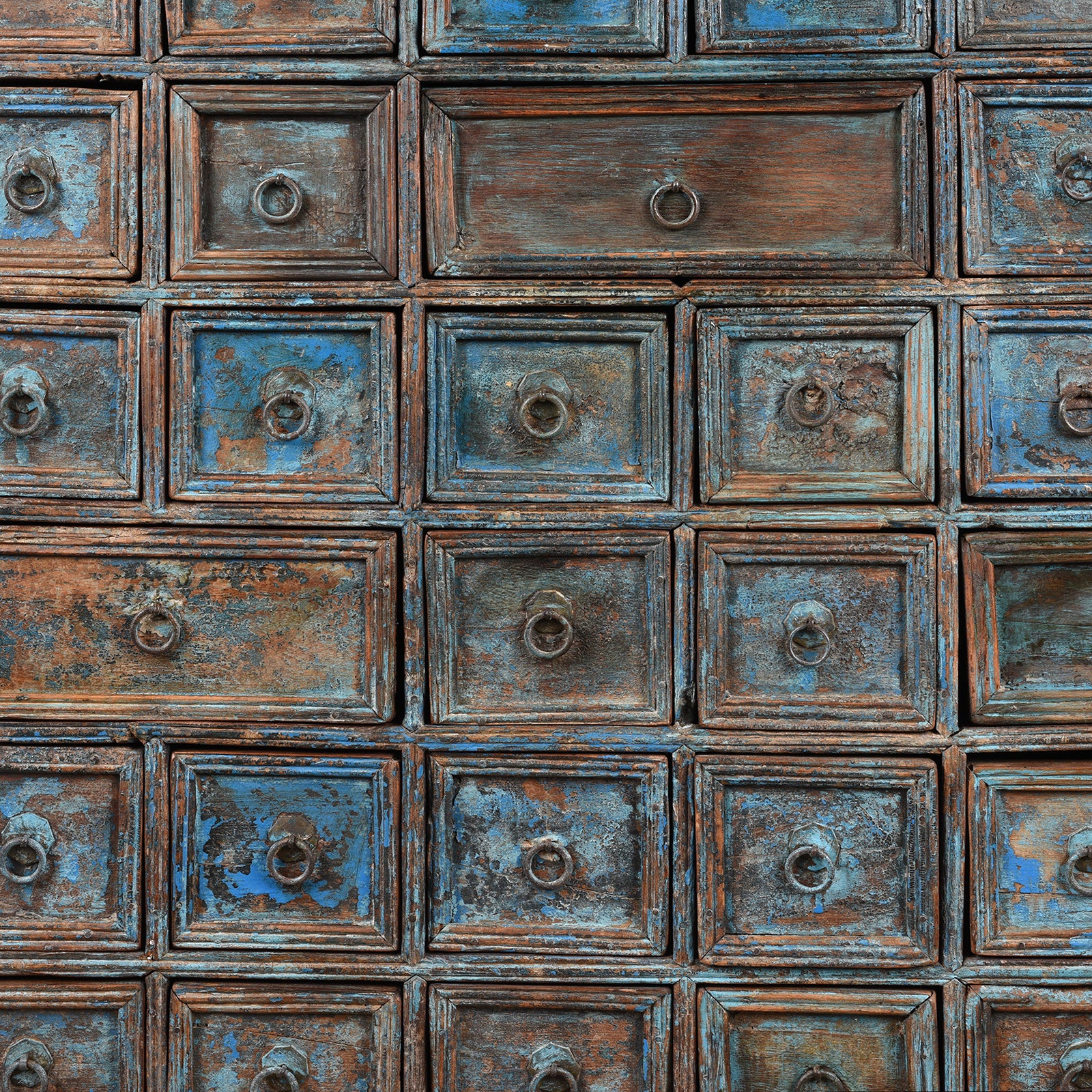 Teak Apothecary Chest From South India - 19th Century - Image 5