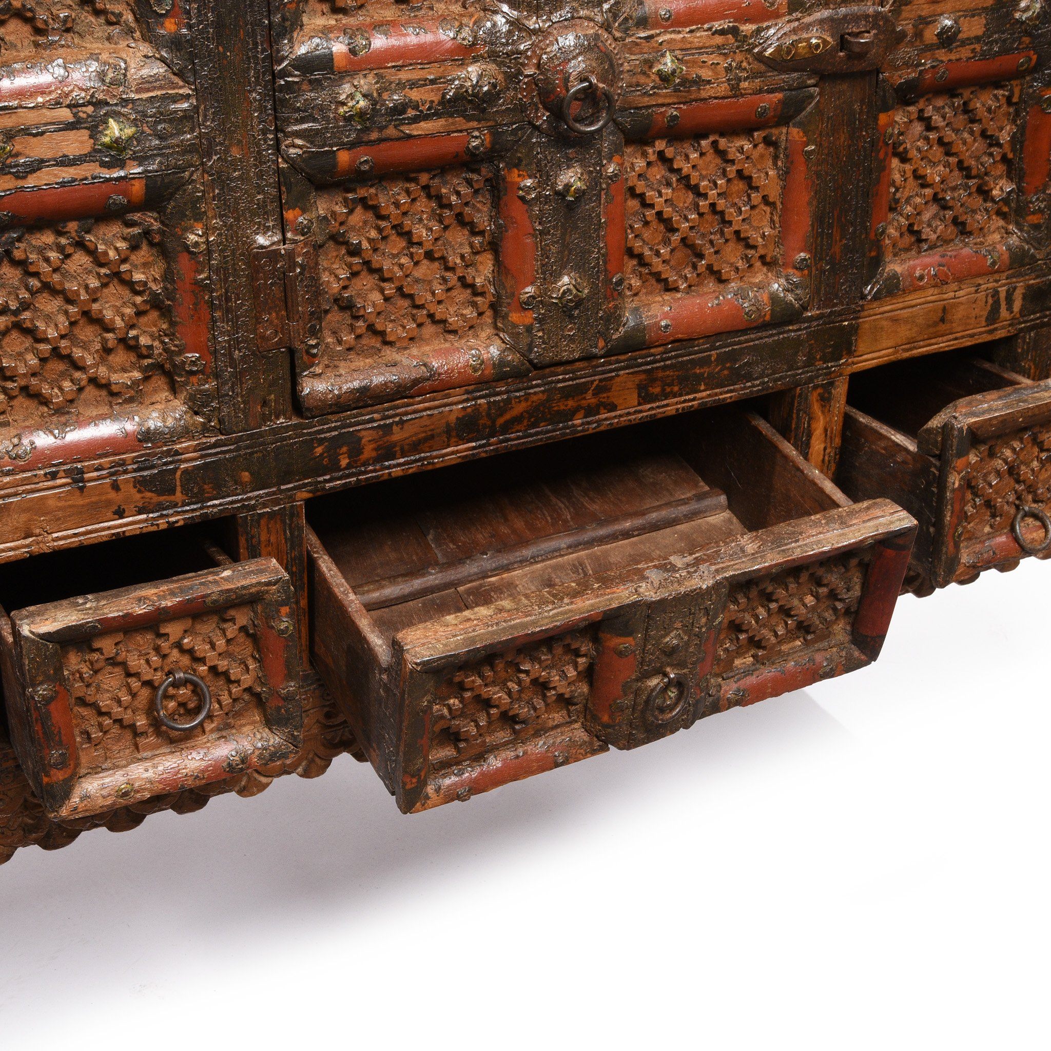 Indian "Damchiya" Dowry Chest From Kutch - 19thC - Image 10