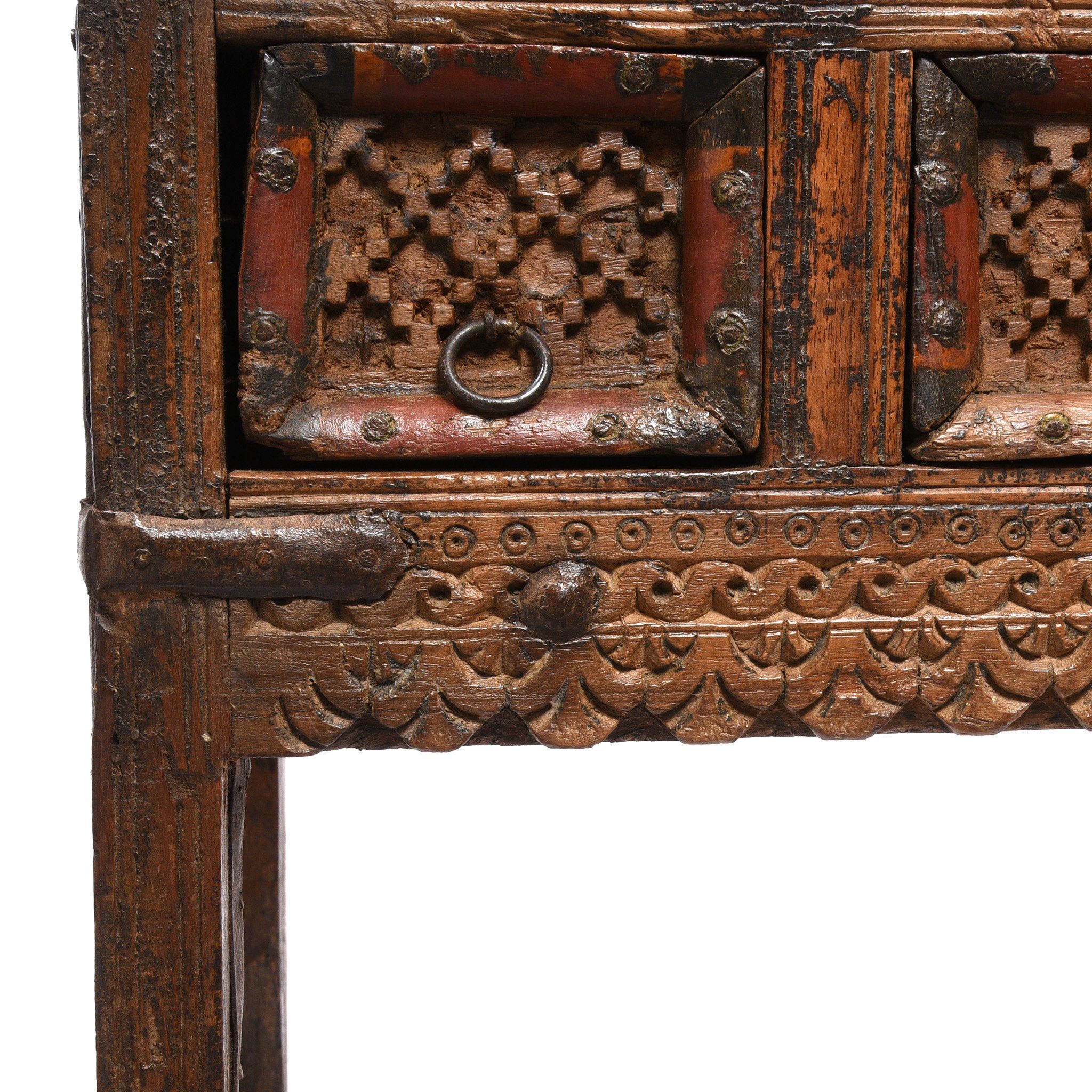 Indian "Damchiya" Dowry Chest From Kutch - 19thC - Image 12