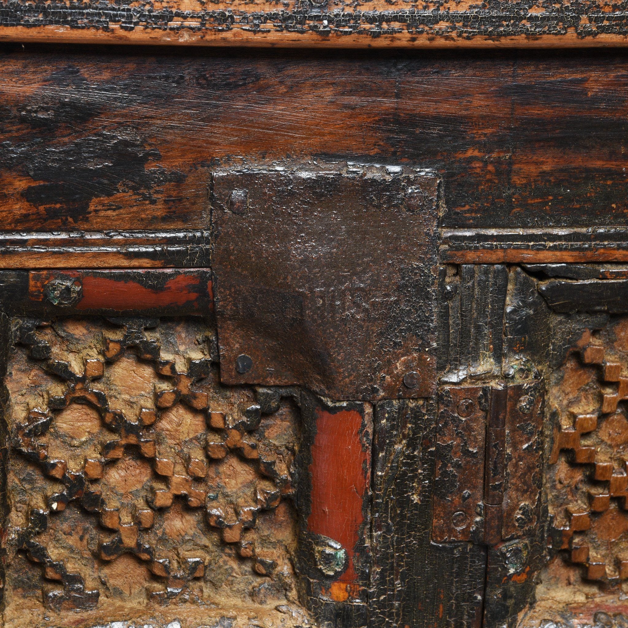 Indian "Damchiya" Dowry Chest From Kutch - 19thC - Image 9