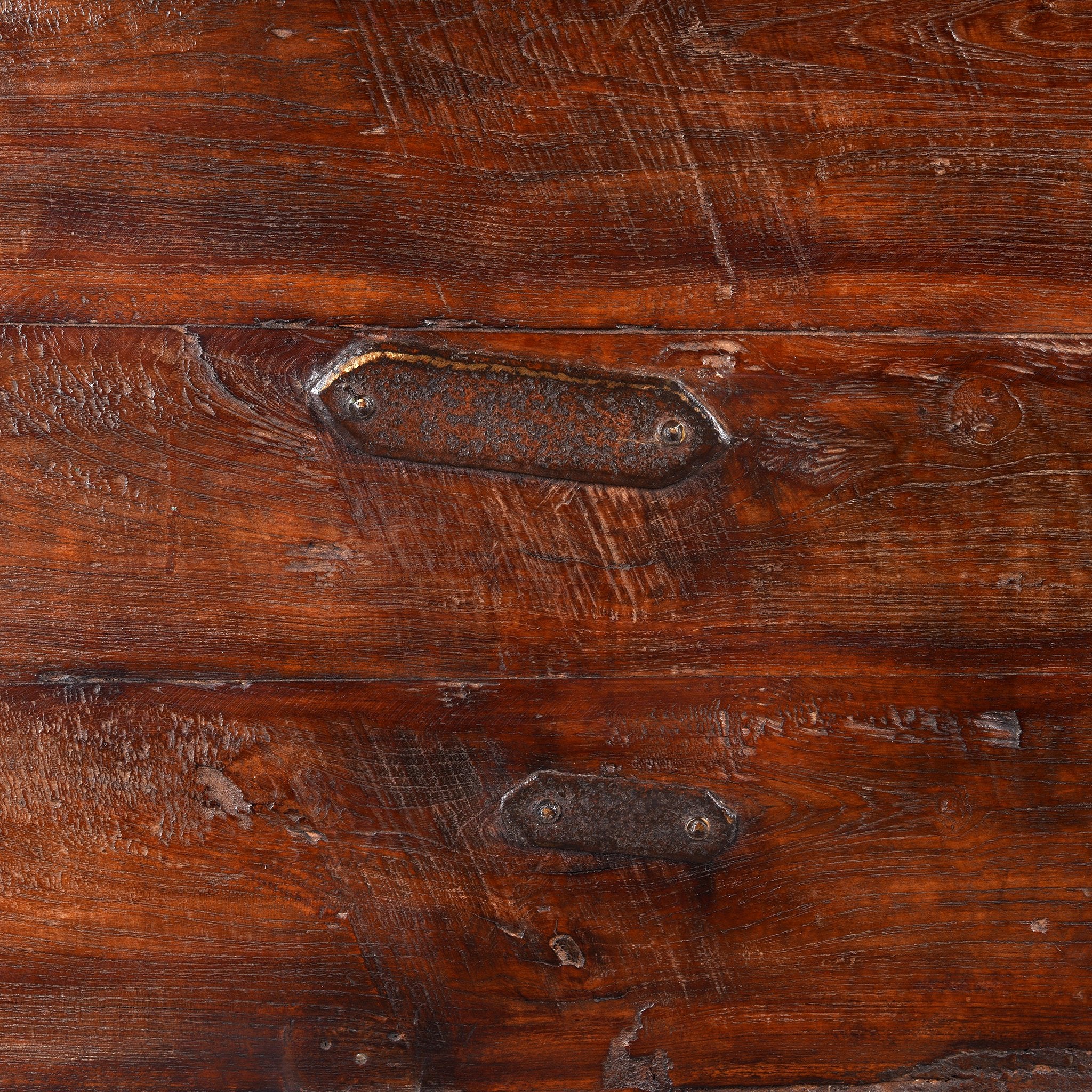Carved Lacquered Teak Dowry Chest  - Majus From Kutch - Image 9