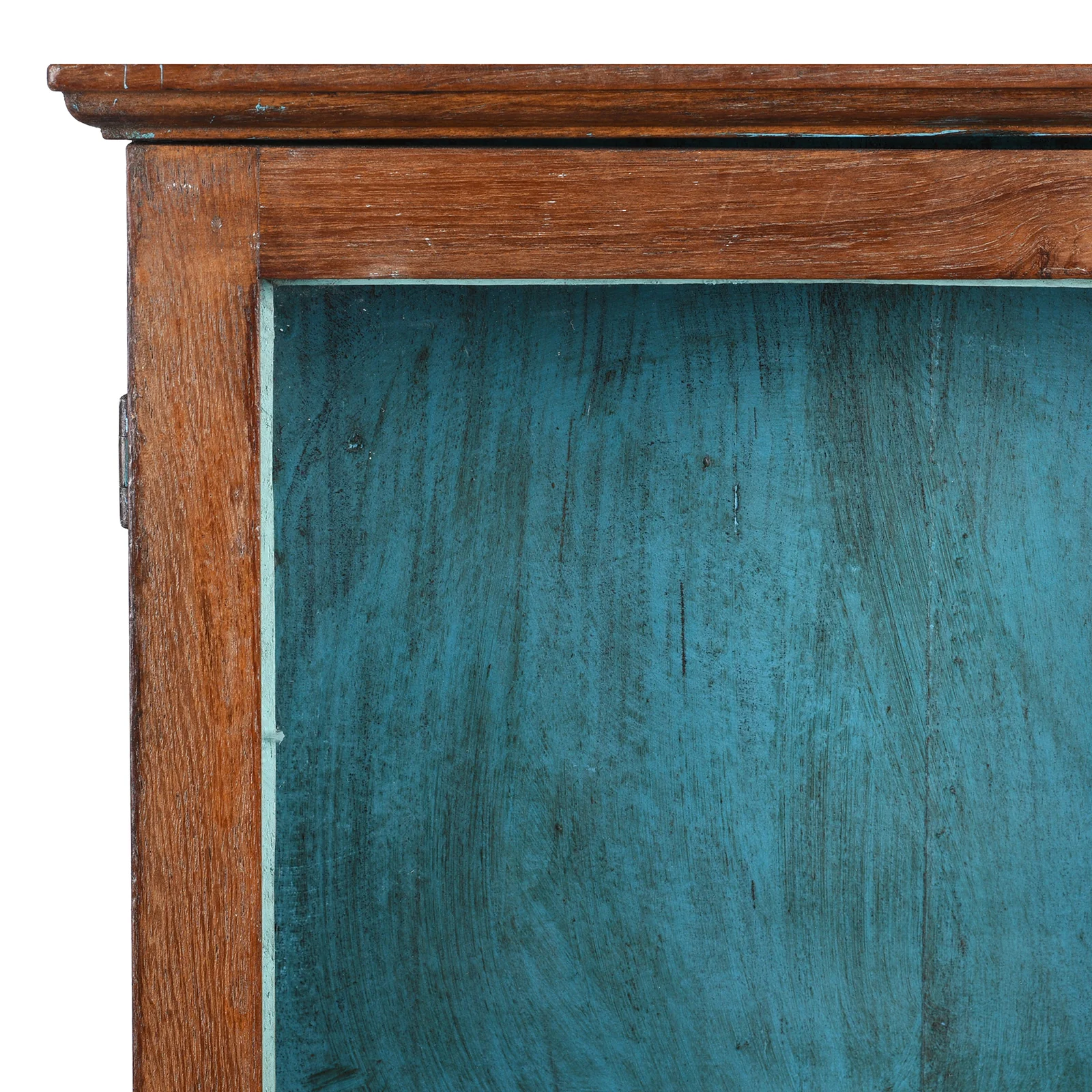 Teak Glazed Wall Cabinet - Ca 1920 - Image 2