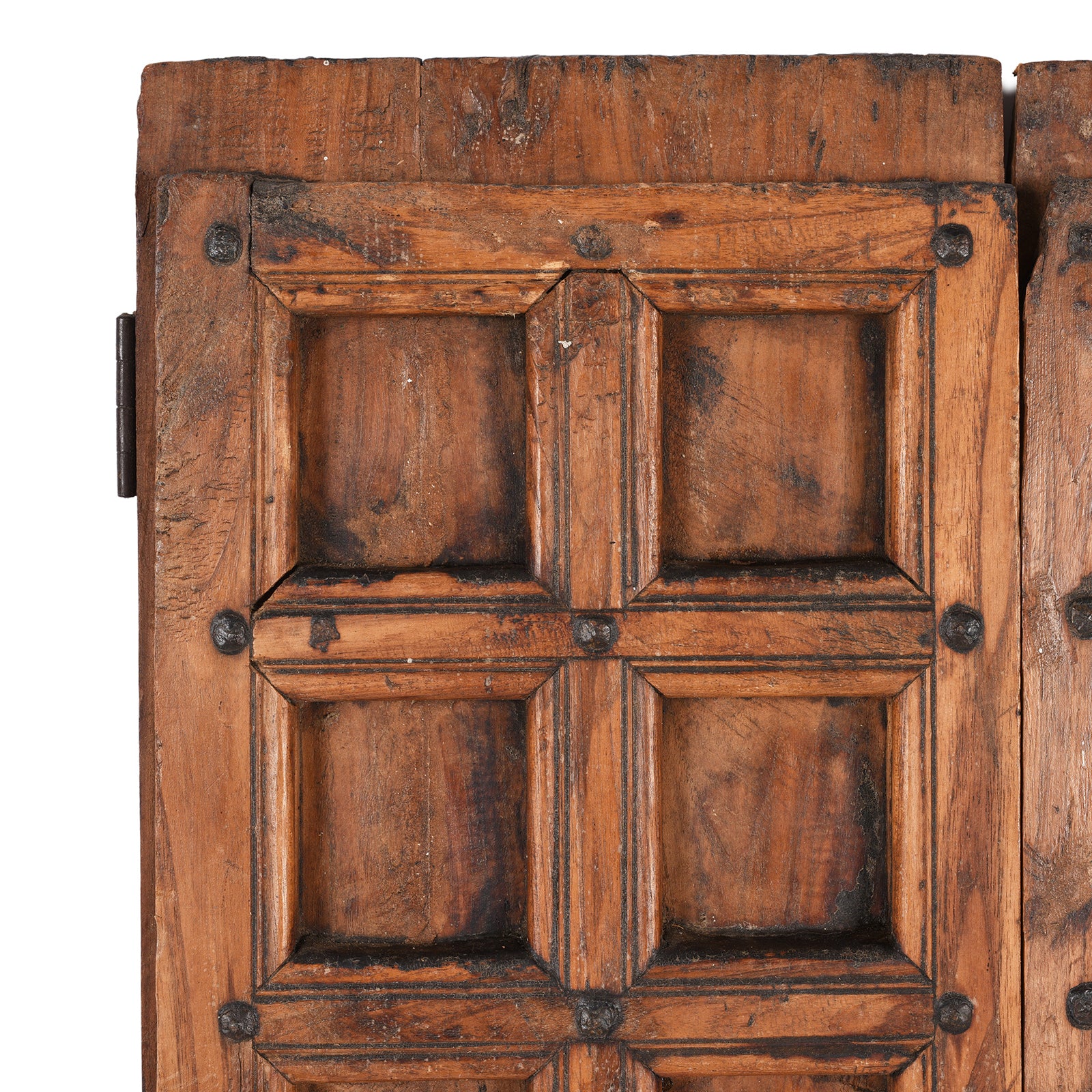 Teak Window Shutter From Maharashtra - 19th Century - Image 5