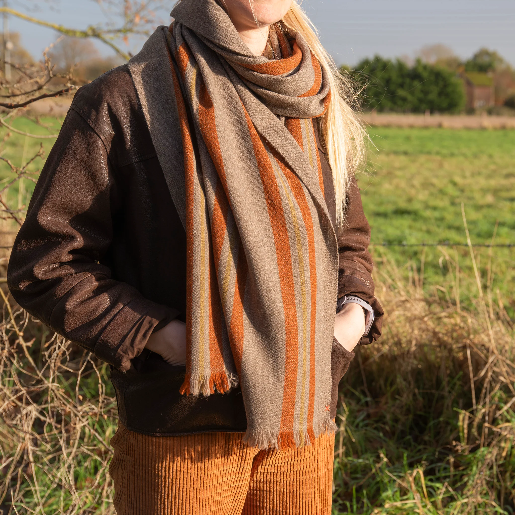 The Gorkha Yak Scarf by Cosi - 2 Colours - Image 4