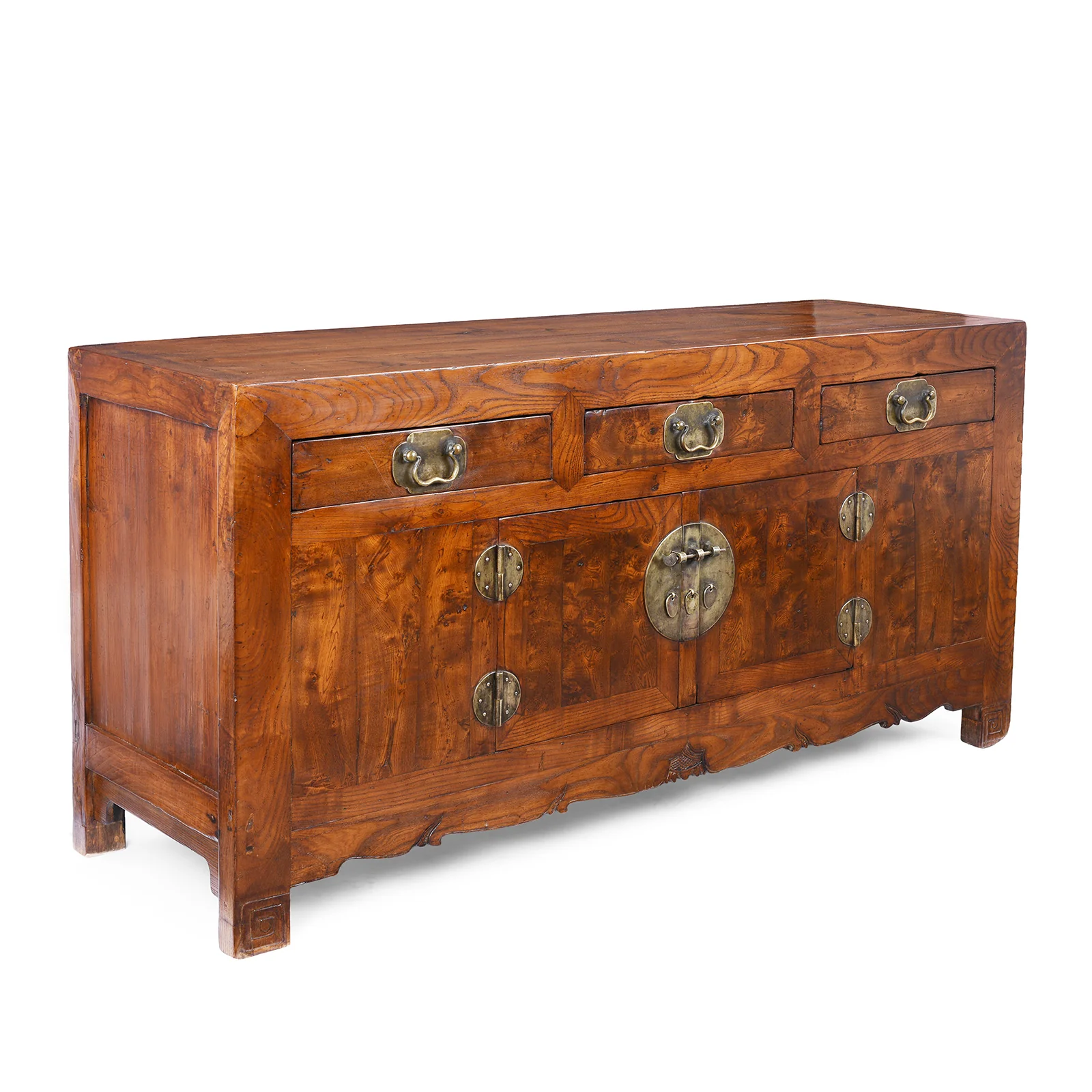Tianjin Sideboard Made From Burr Elm - 19th Century - Image 7
