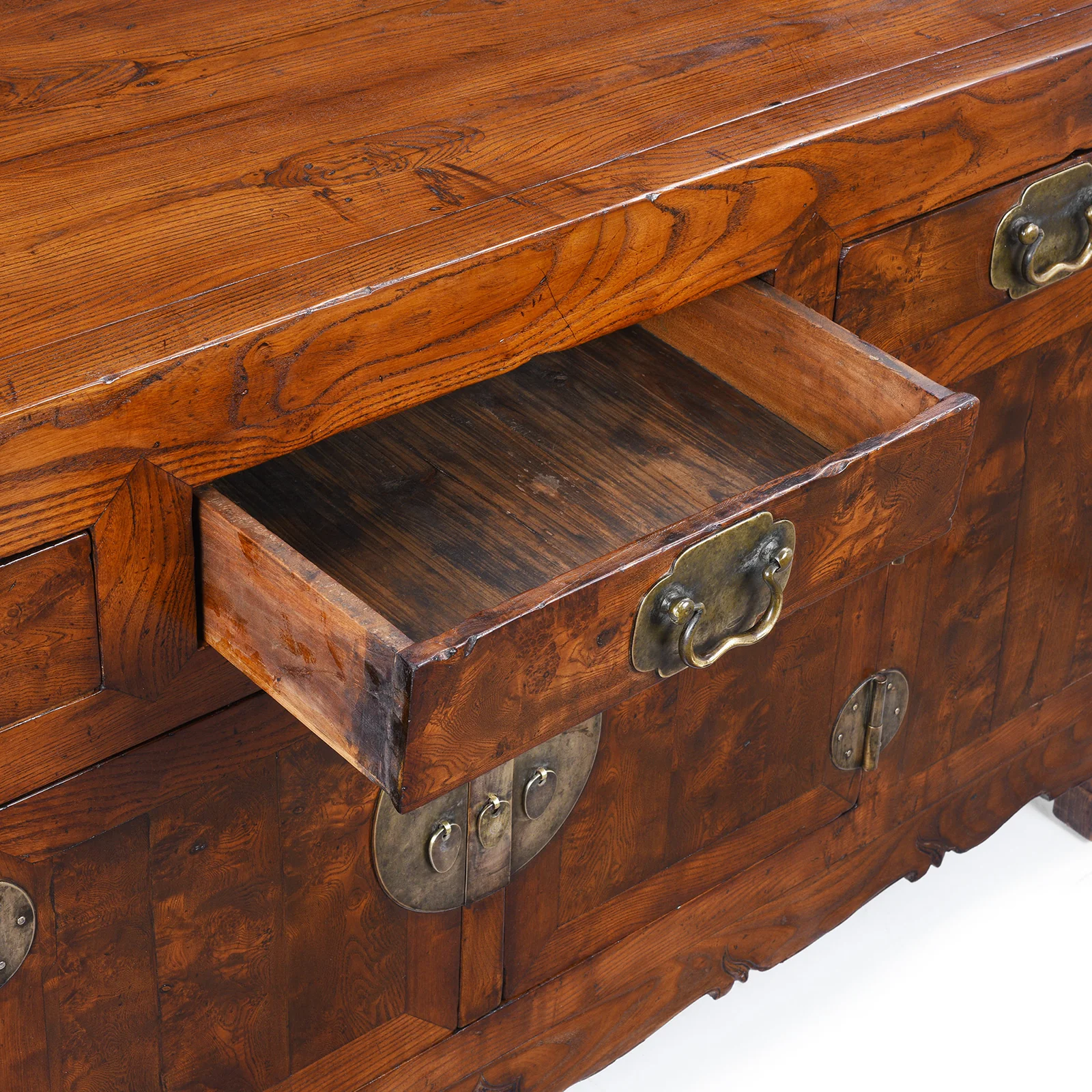 Tianjin Sideboard Made From Burr Elm - 19th Century - Image 8