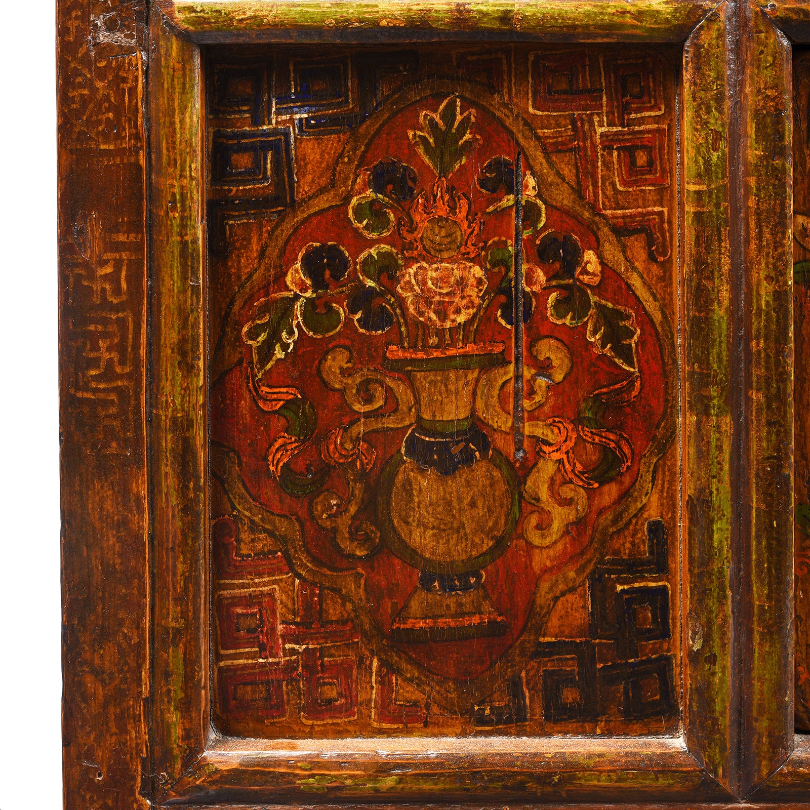Tibetan Painted Altar Cabinet - Ca 1900 - Image 10