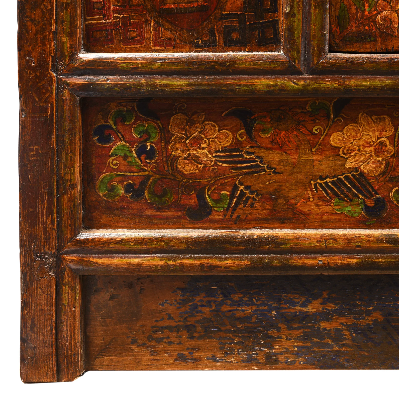 Tibetan Painted Altar Cabinet - Ca 1900 - Image 11