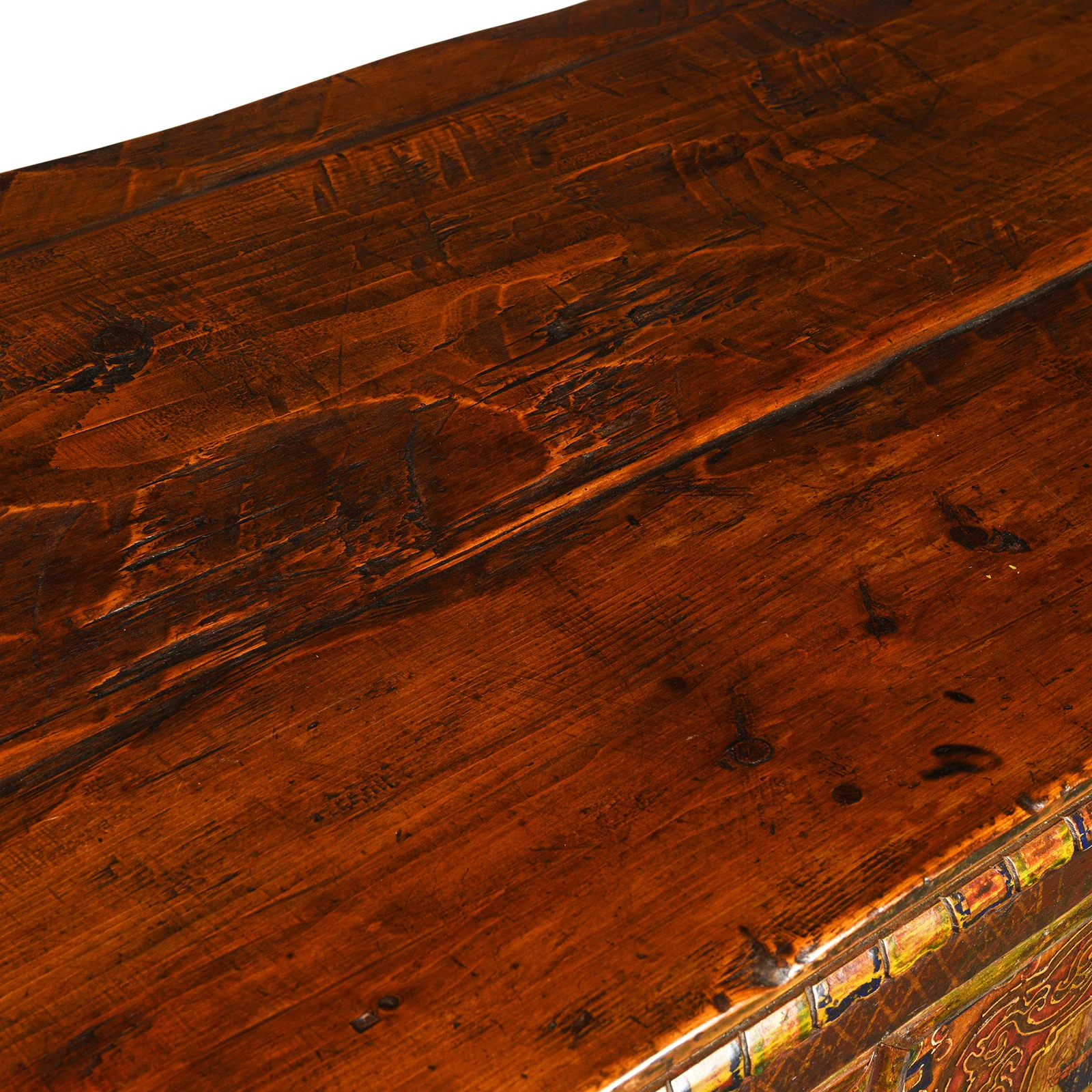 Tibetan Painted Altar Cabinet - Ca 1900 - Image 13
