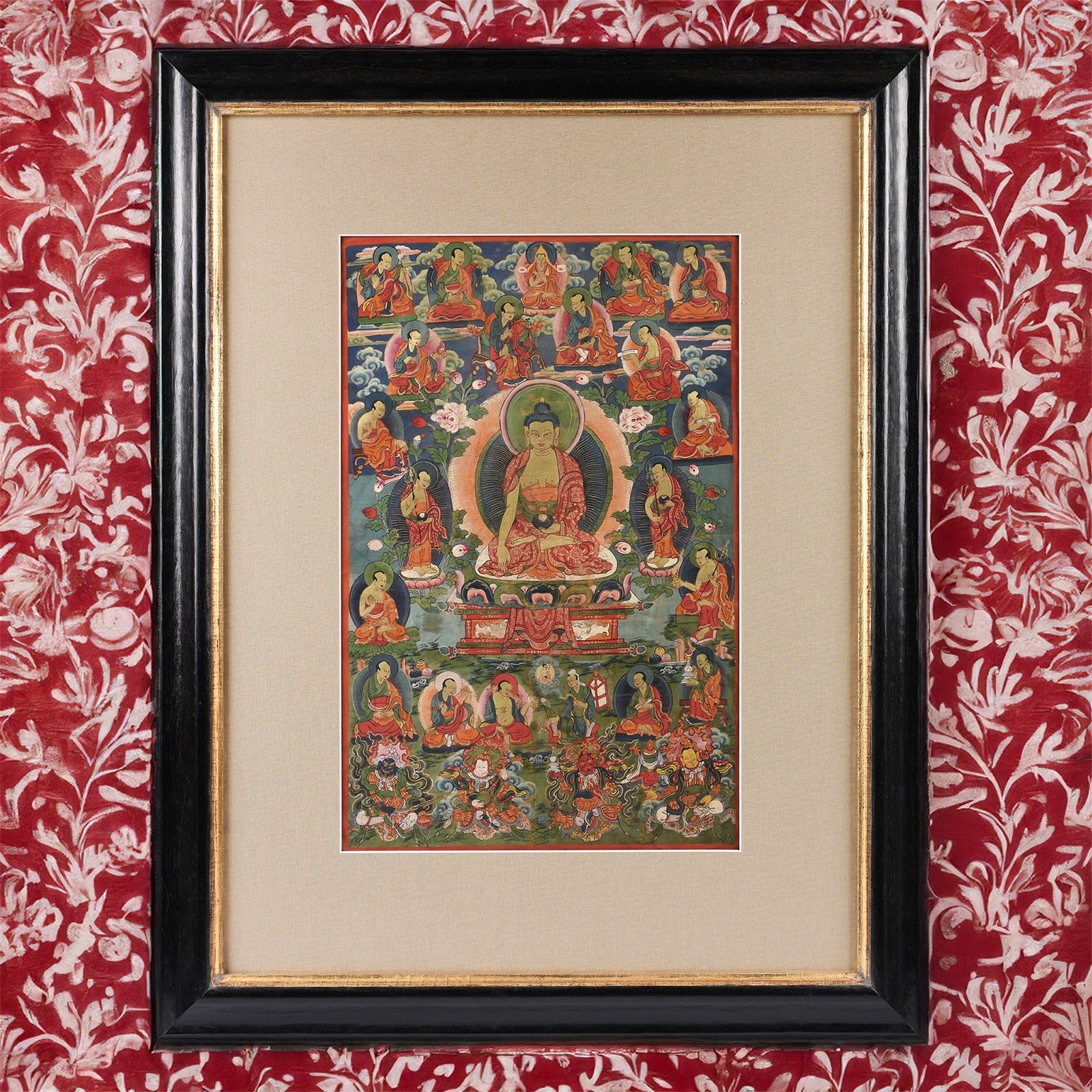 Tibetan Thangka 19th Century - Image 3