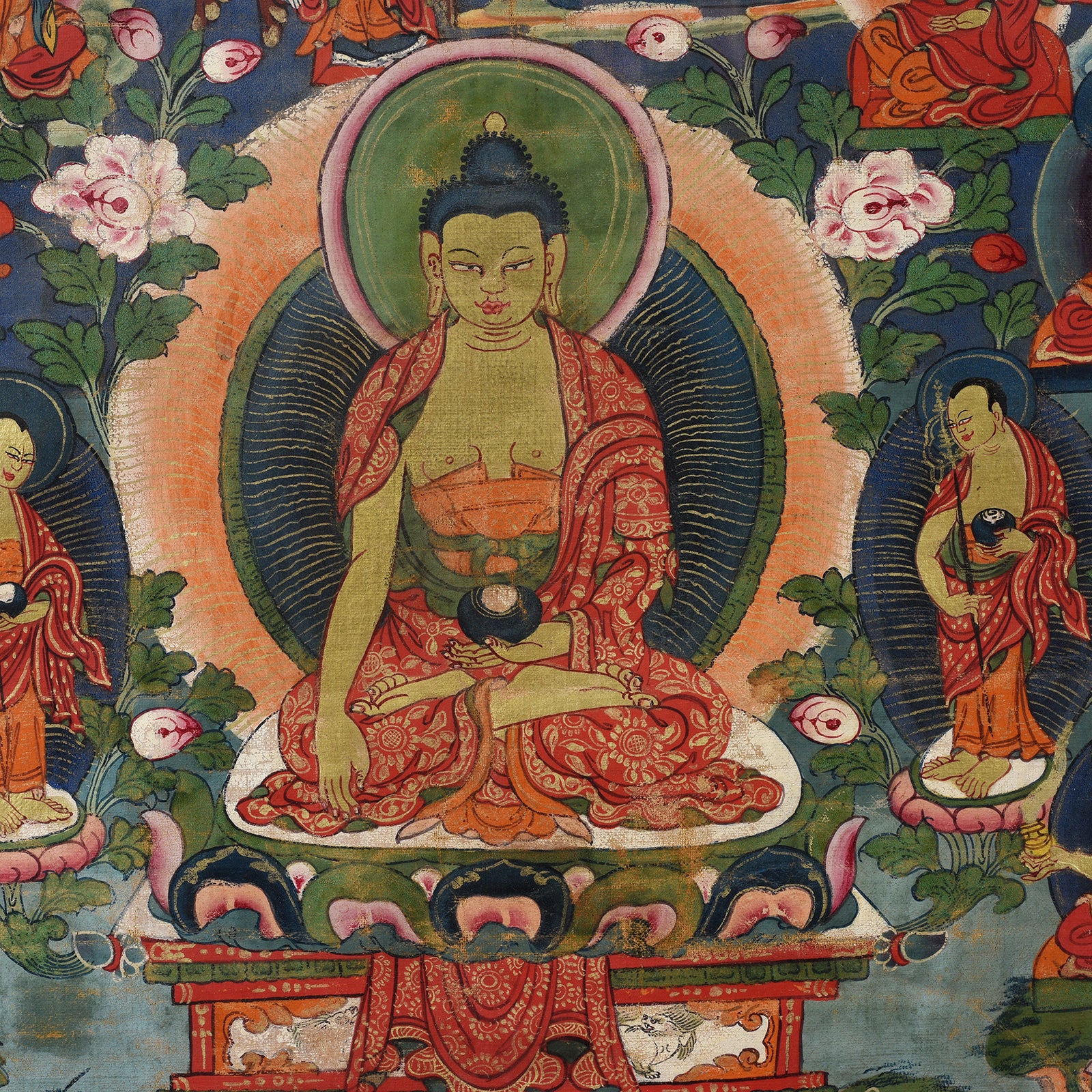 Tibetan Thangka 19th Century - Image 5
