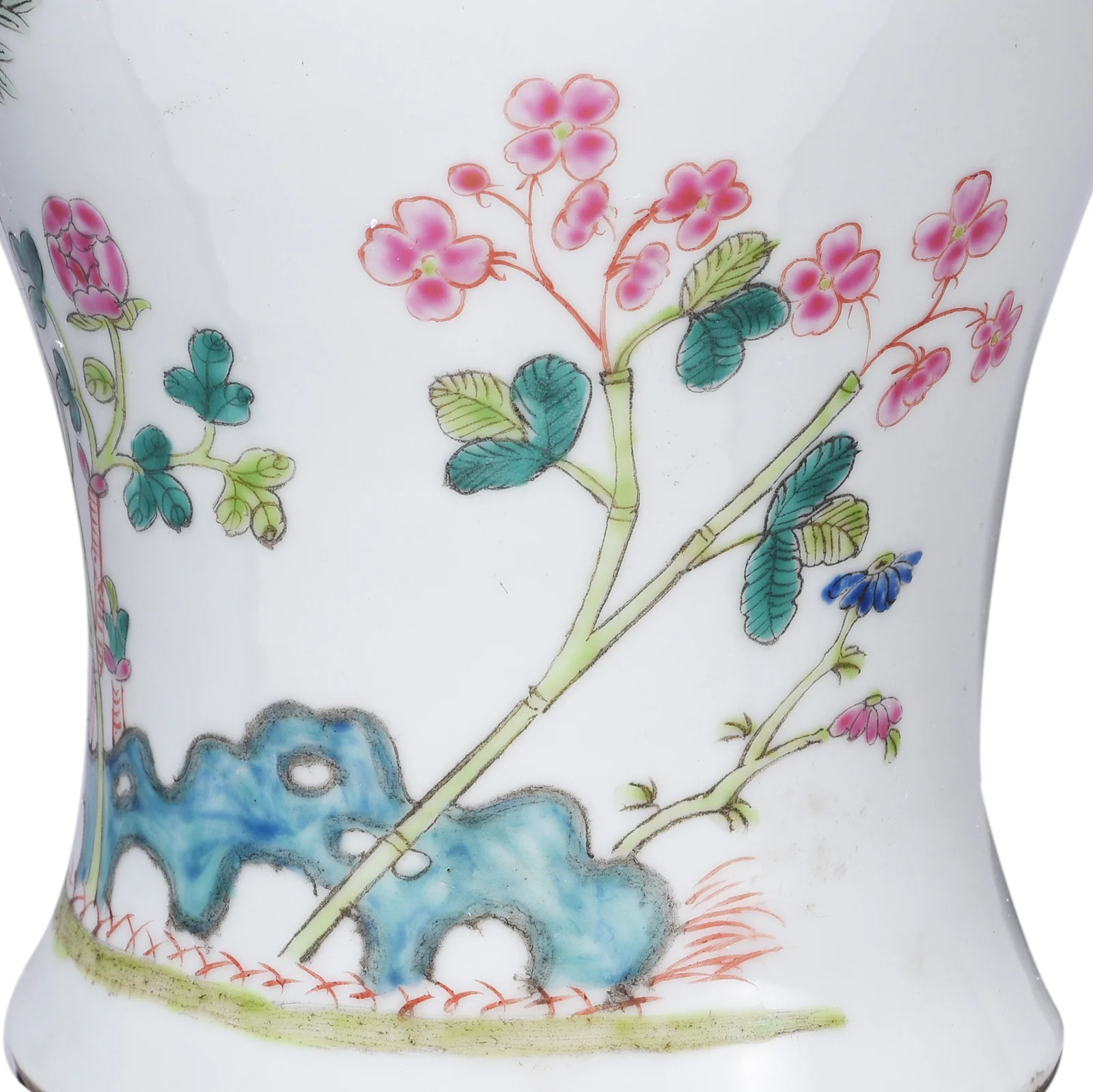 Traditional Wucai Vase With Birds And Flowers - Image 6