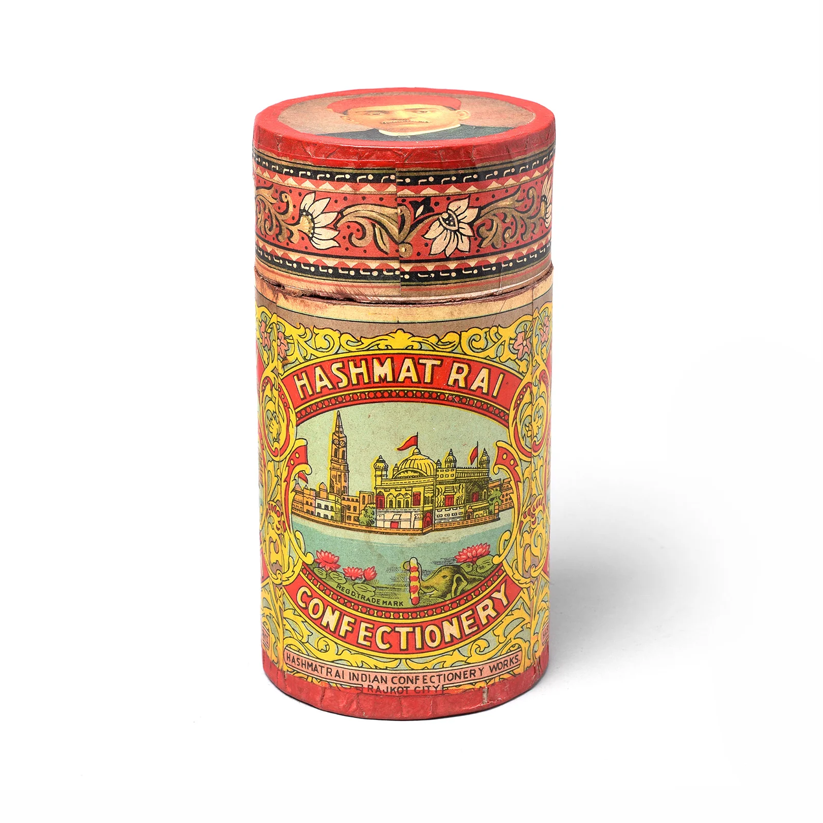 Vintage 1950'S Confectionery Box / Pencil Pot