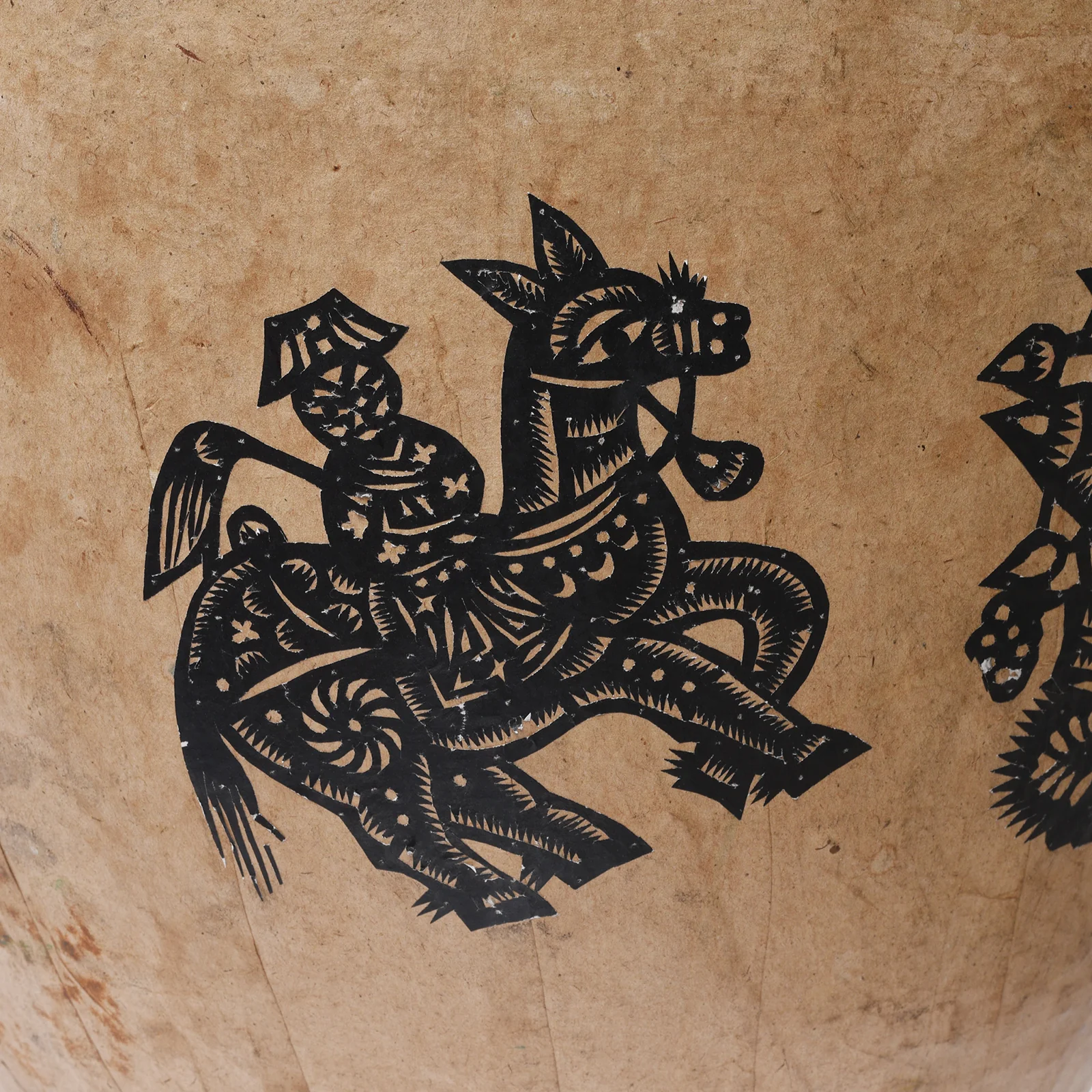 Vintage Chinese Basket From Shandong - Ca 1950 - Image 2