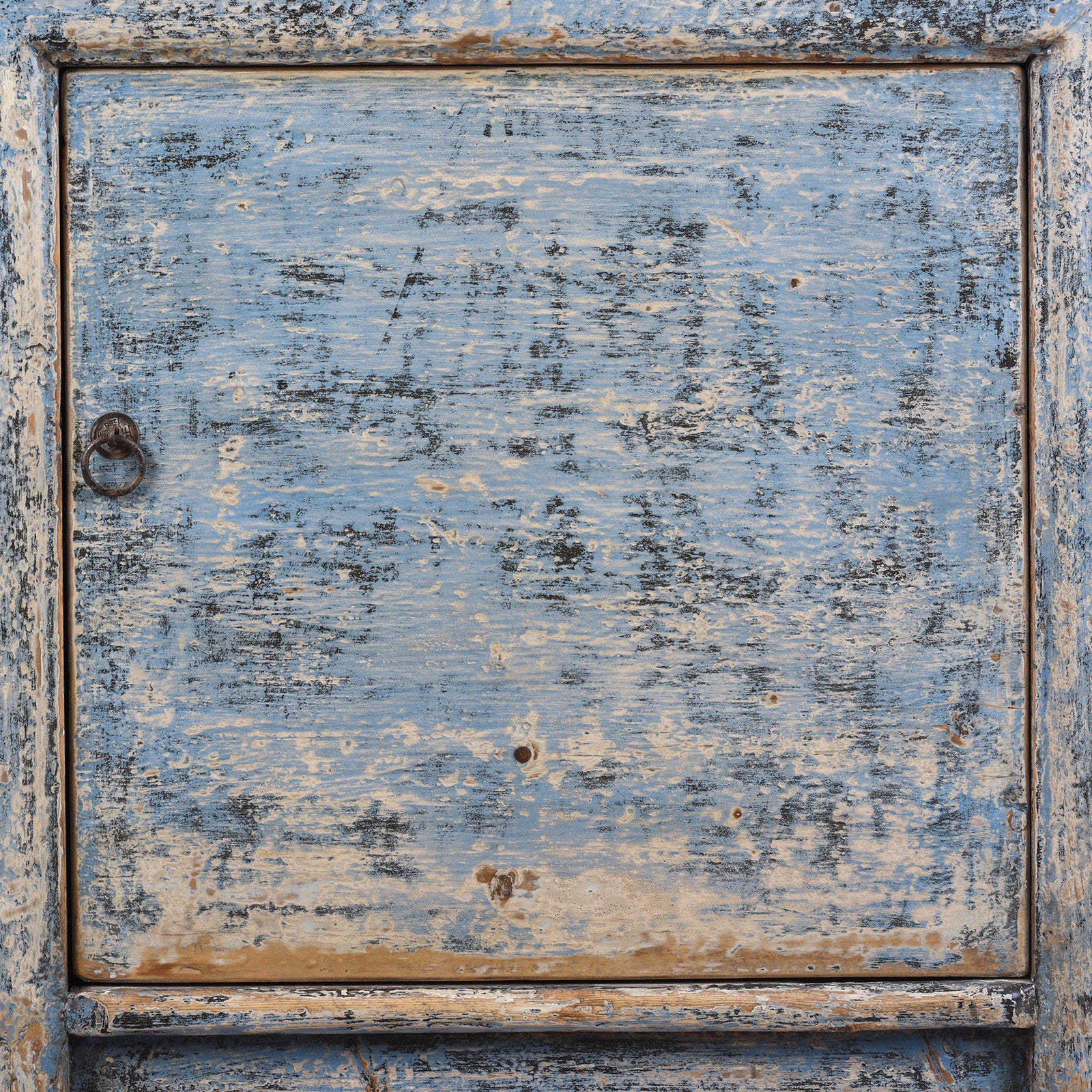 Blue Painted Sideboard From Gansu - Image 5