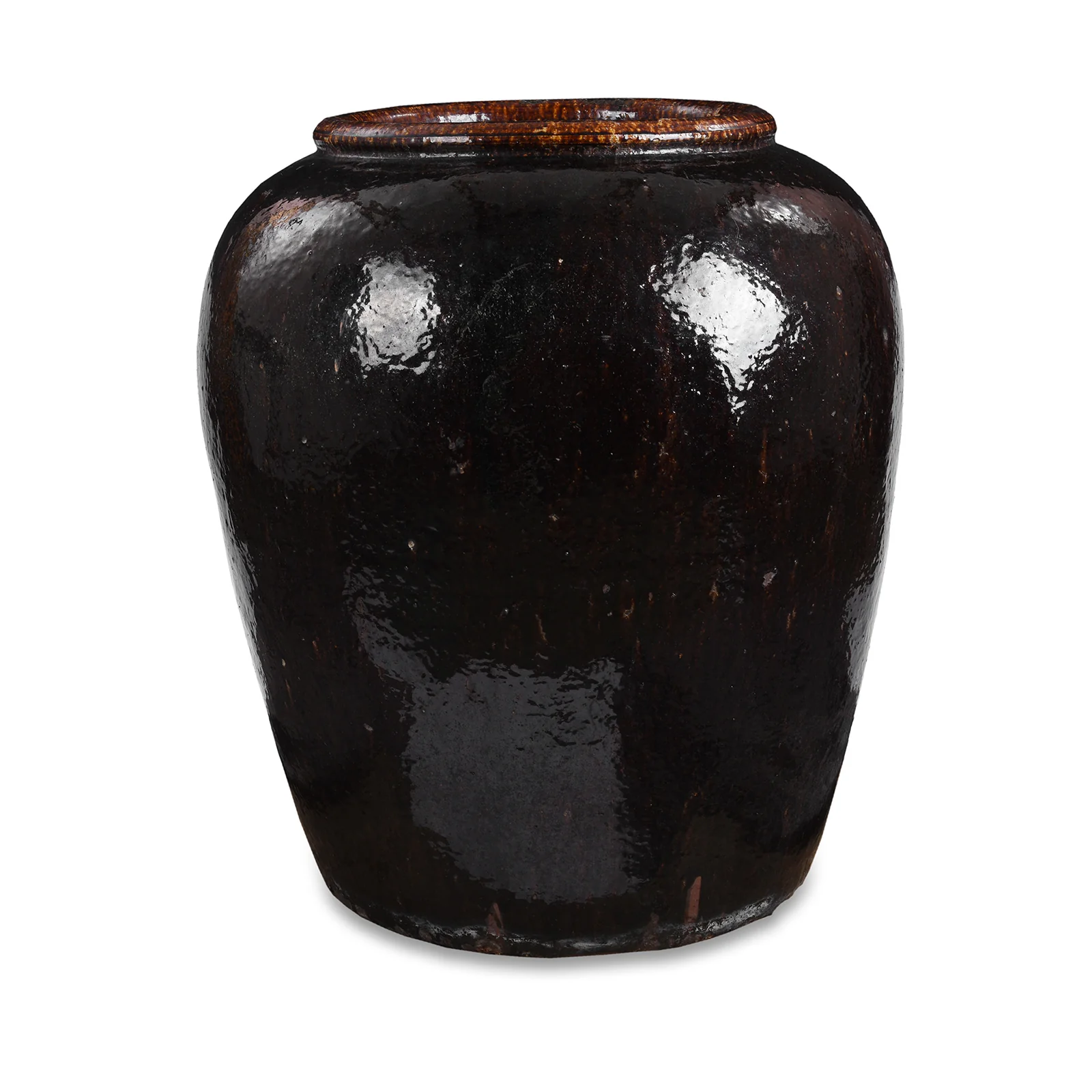 Vintage Large Terracotta Wine Storage Jar - Ca 1940 - Image 6