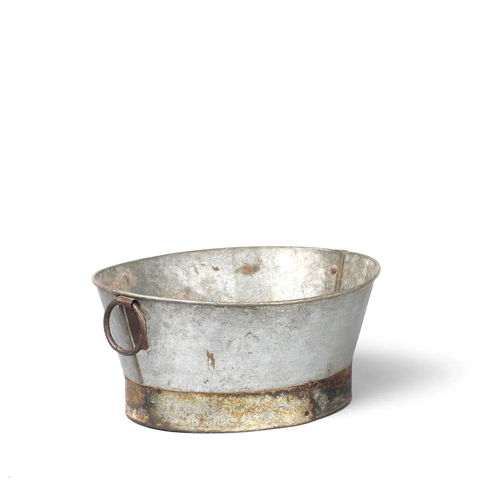Vintage Galvanised Planter - Image 5