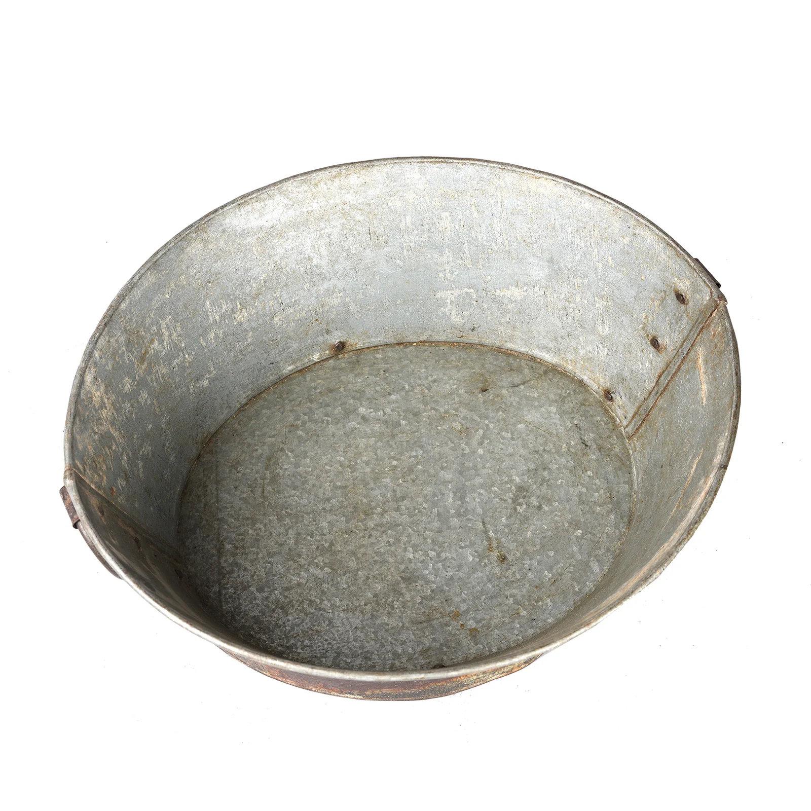 Vintage Galvanised Planter - Image 8