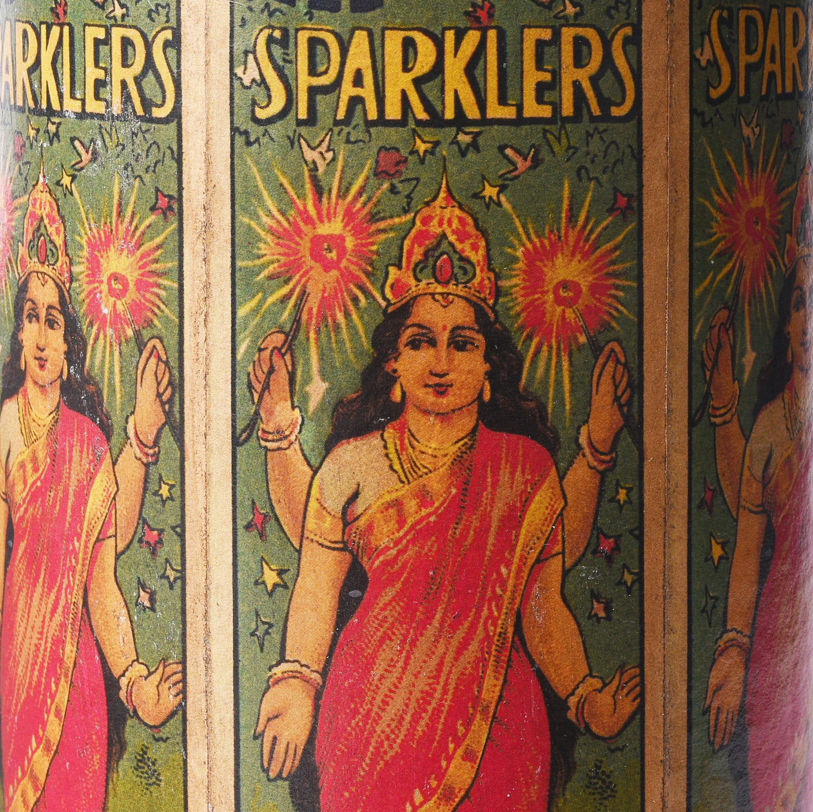 Vintage Indian 1950'S Sparkler Box - Image 4