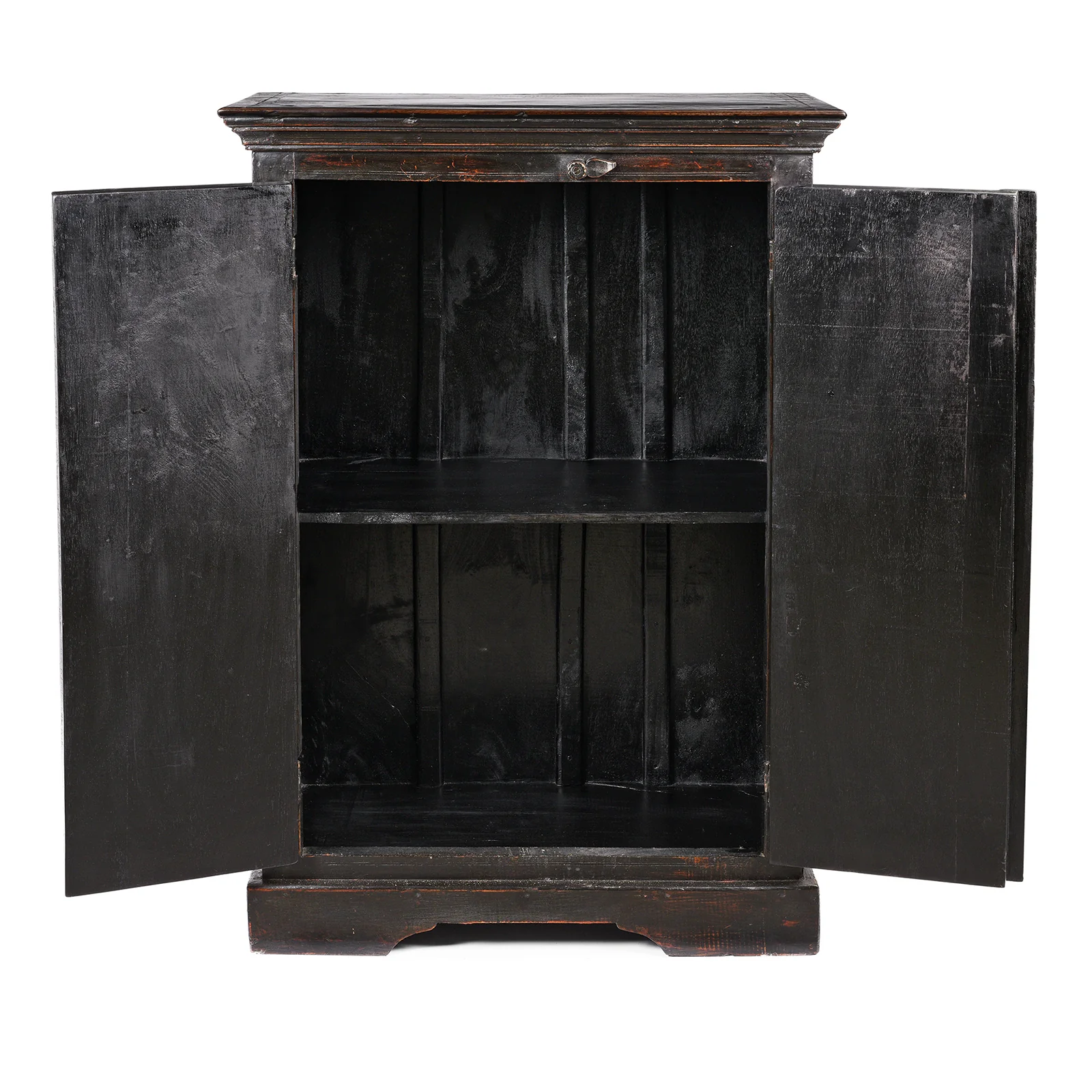 Vintage Mother of Pearl Inlay Side Cabinet - Image 4