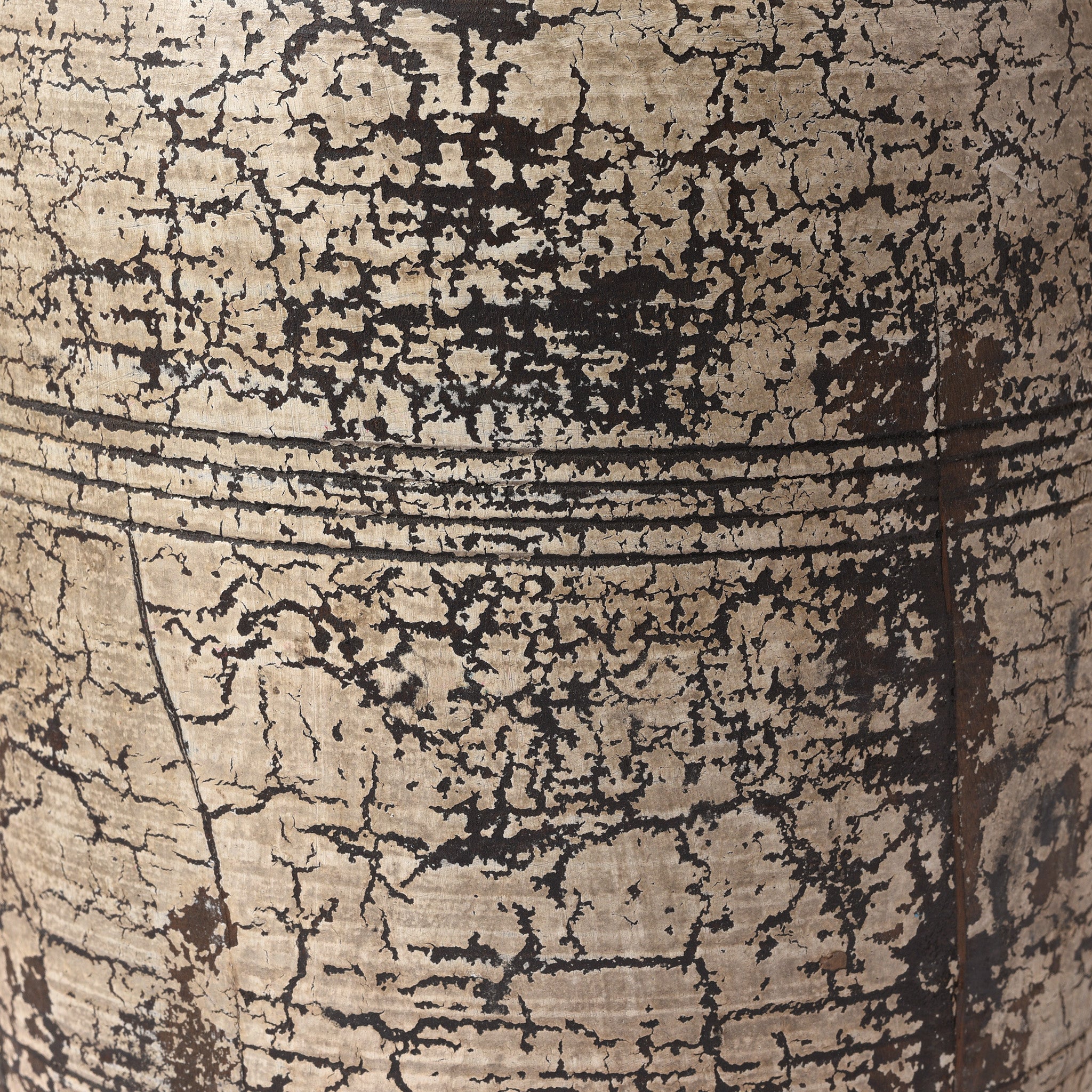 Vintage Painted Pot From Kullu - 1950's - Image 4