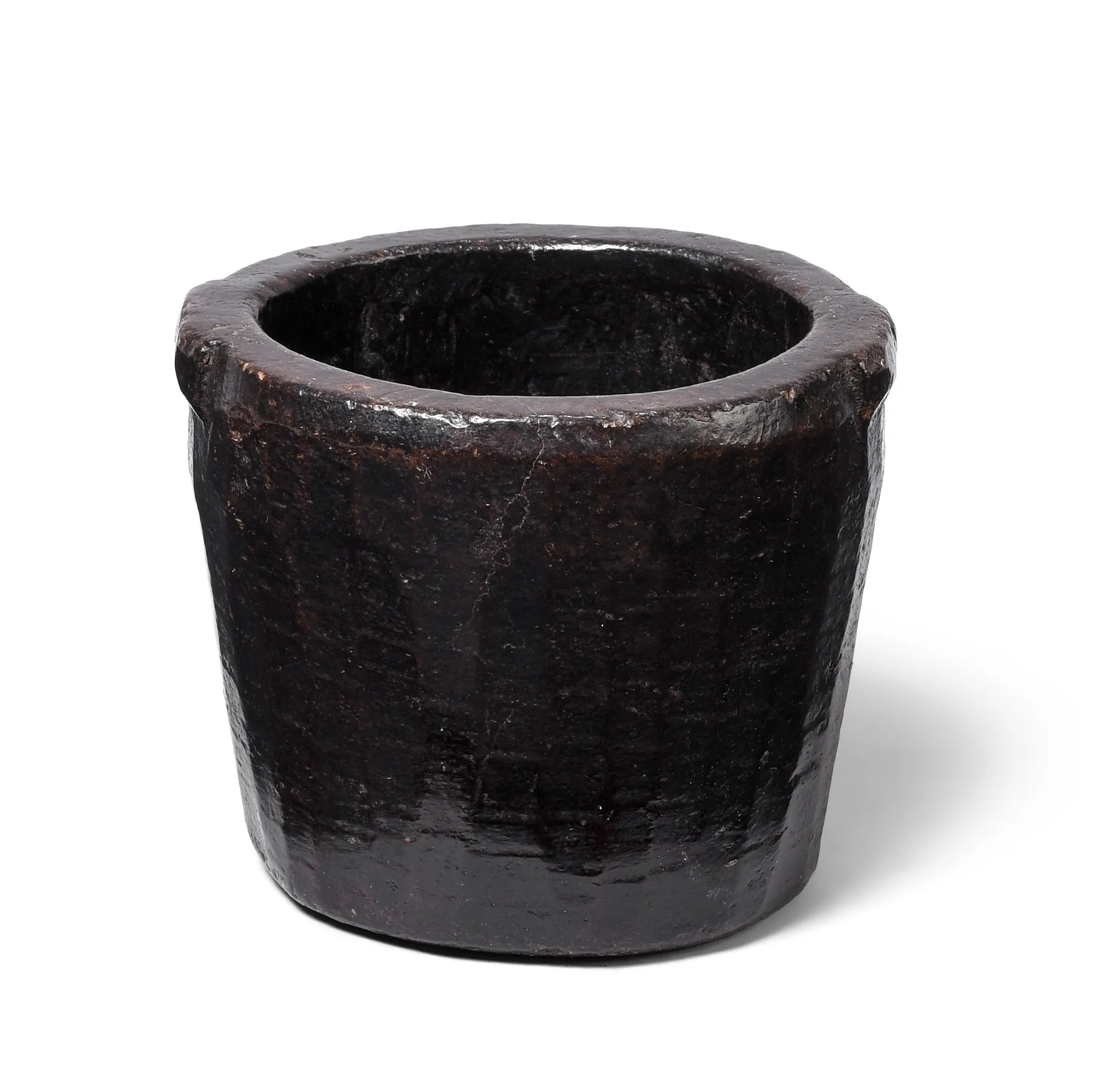 Vintage Indian Stone Plant Pot - Ca 1920's - Image 2