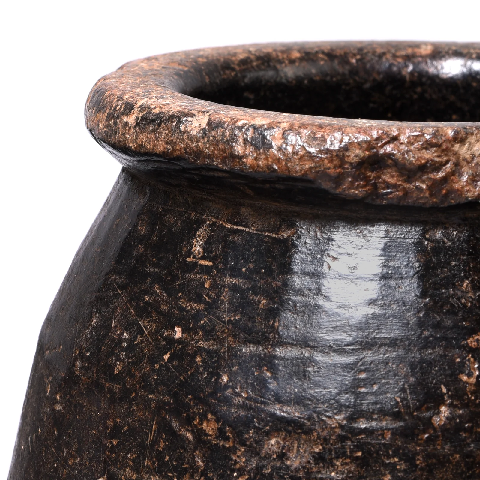 Vintage Indian Stone Plant Pot - Ca 1920's - Image 4