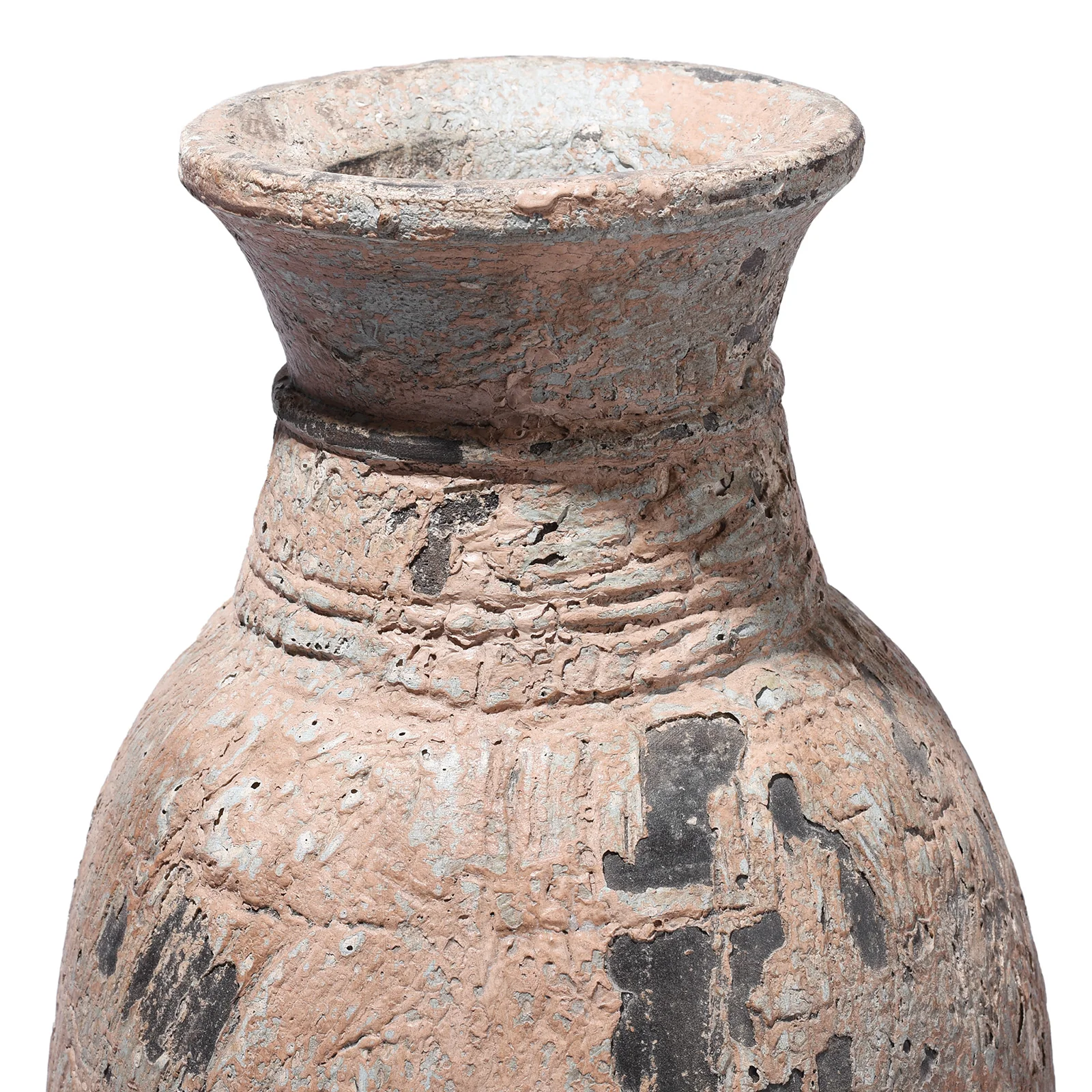 Vintage Painted Wood Pots From Kullu - Image 4