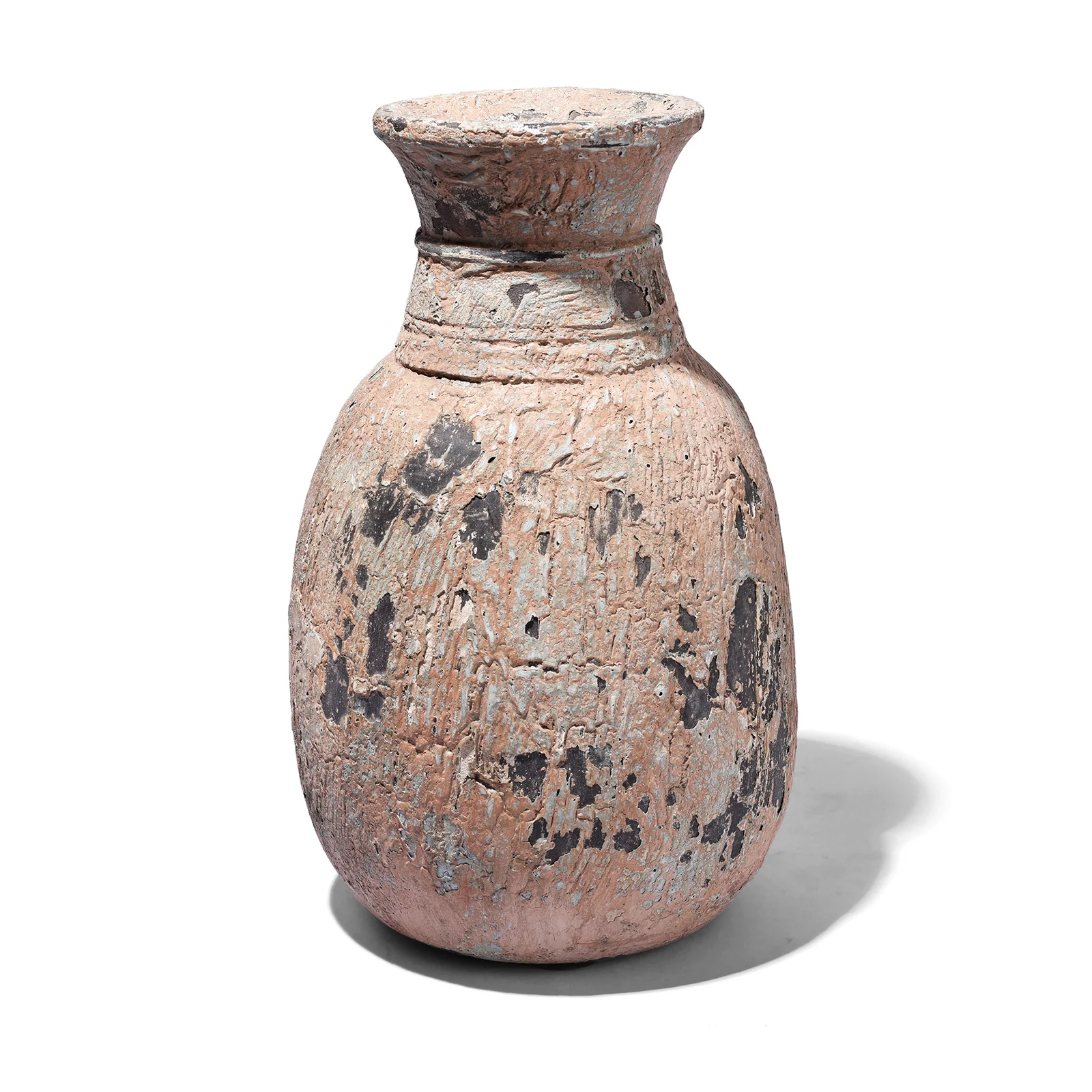 Vintage Painted Wood Pots From Kullu - Image 5
