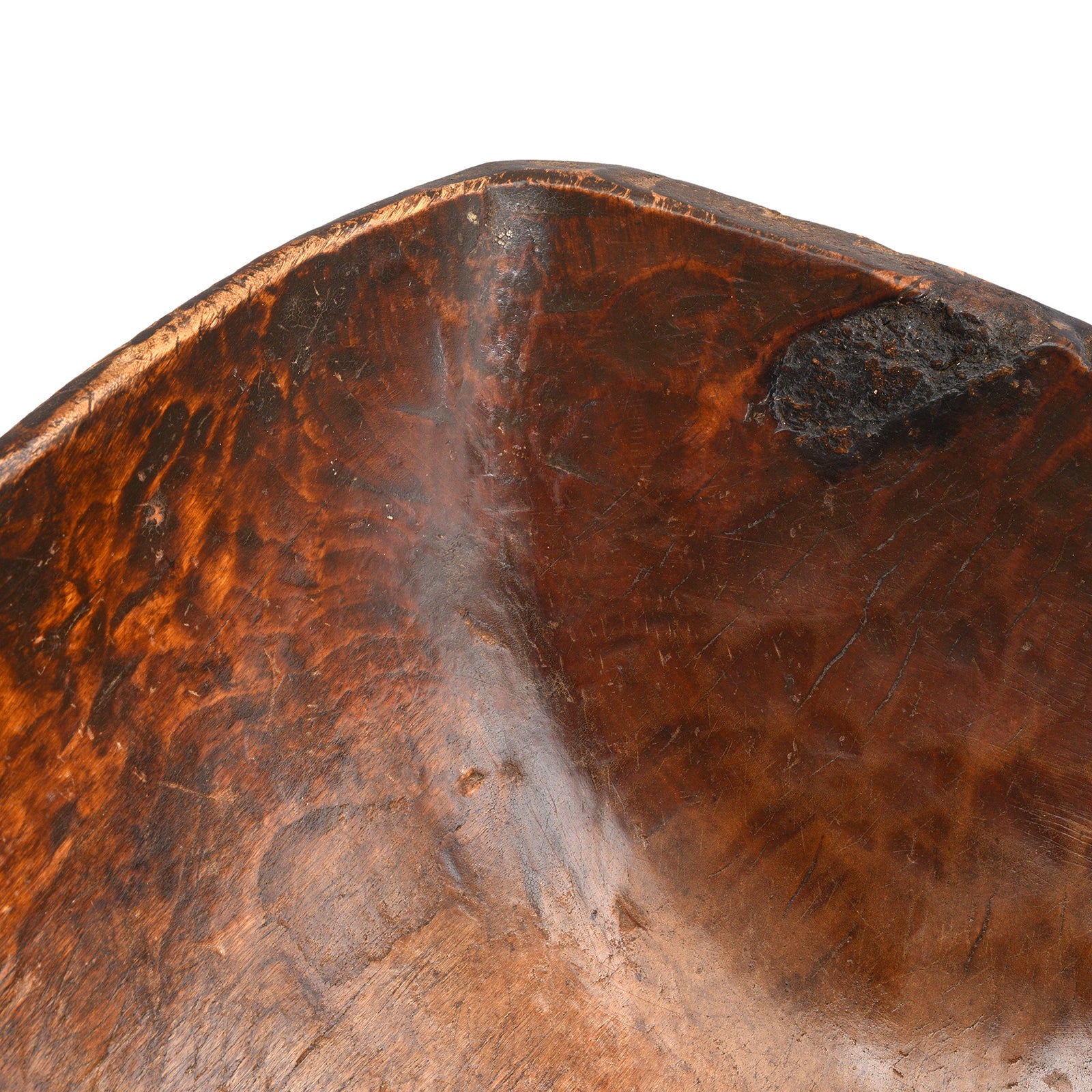Old Tibetan Wooden Food Bowl - Ca 1920 - Image 3