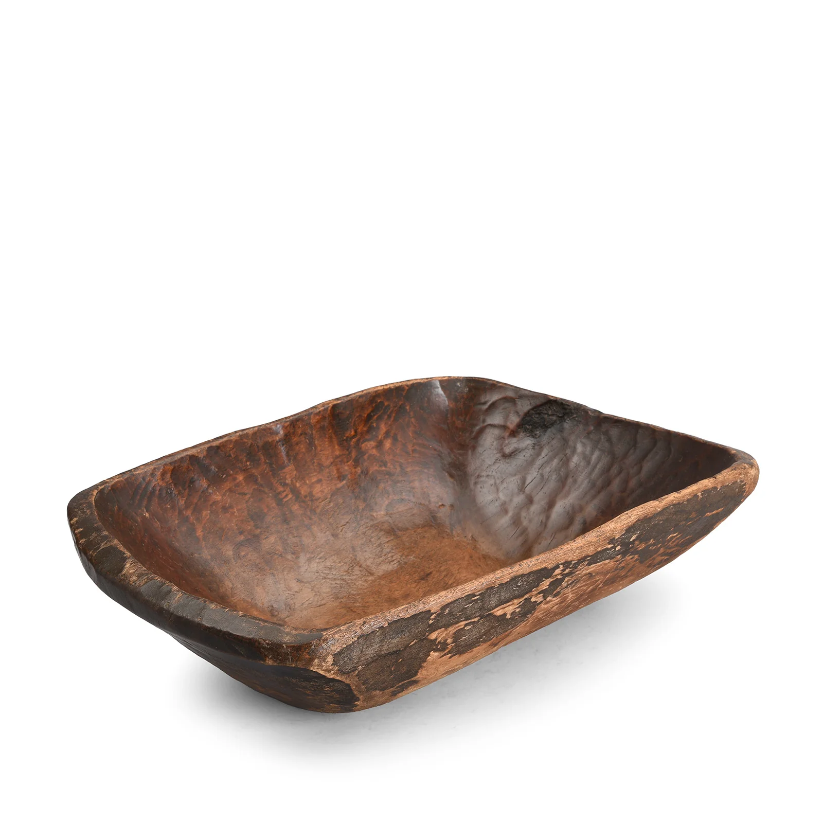 Old Tibetan Wooden Food Bowl - Ca 1920 - Image 4