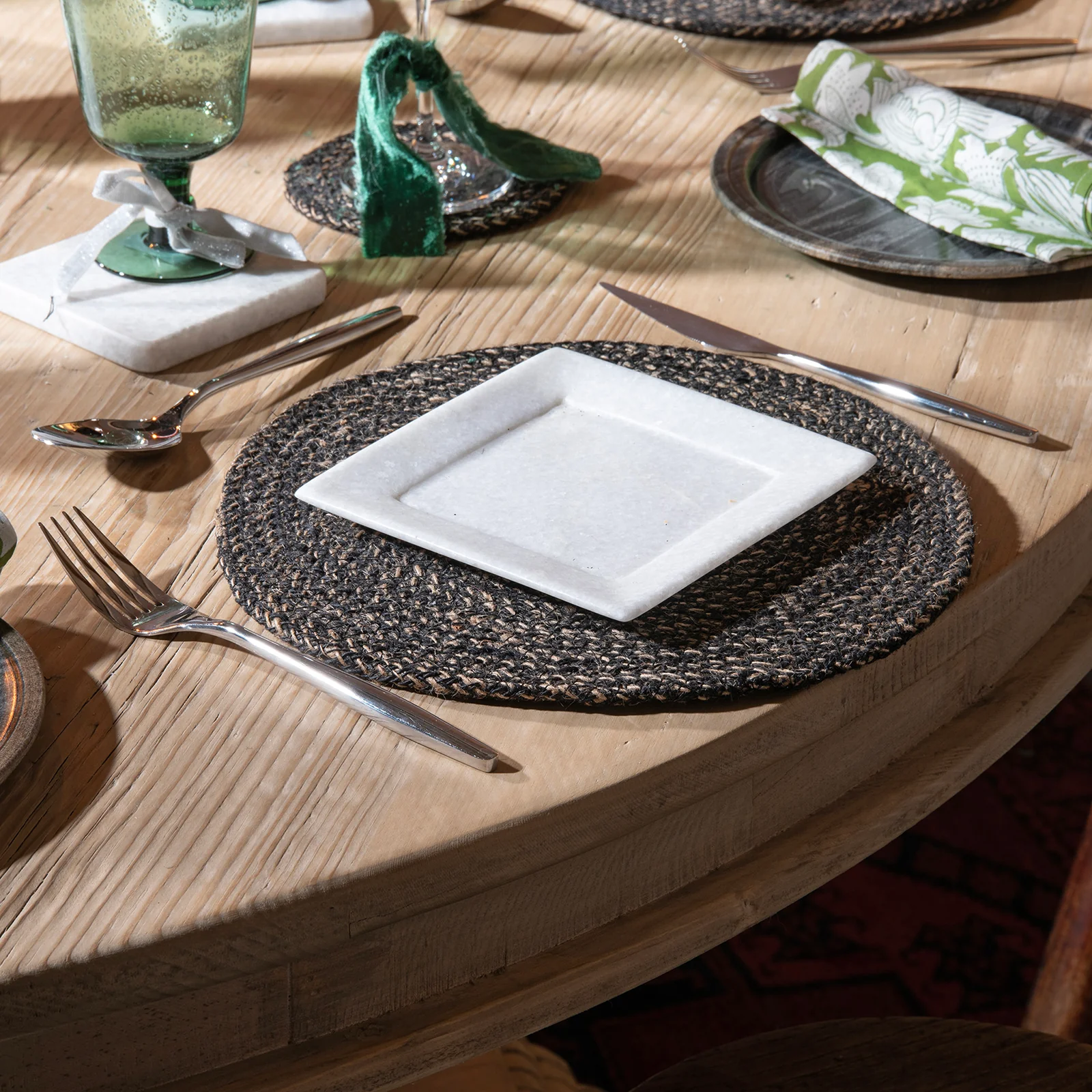 Woven Jute Placemats (Set of 4) - Image 2