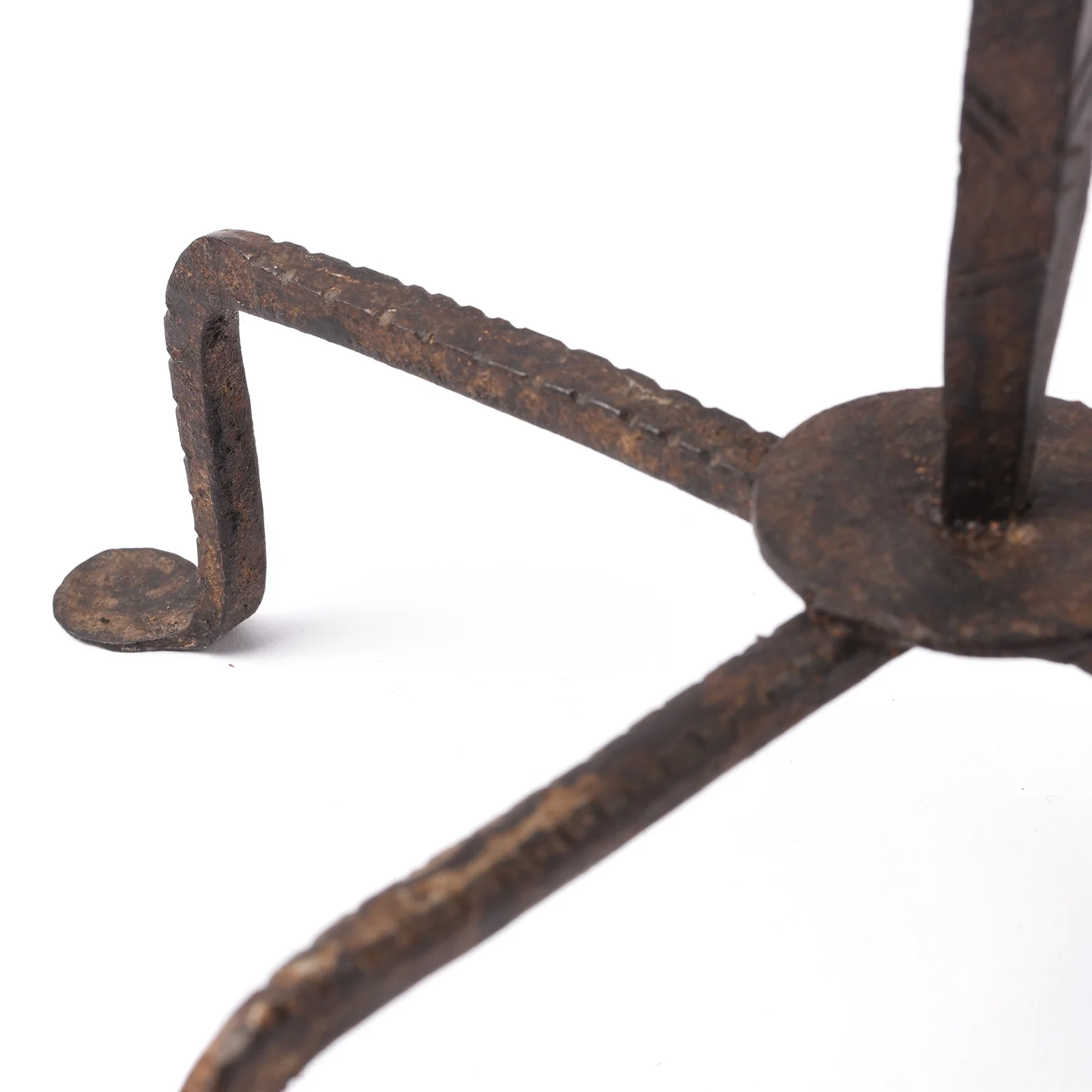 Wrought Iron Opium Retort From Rajasthan - 19th Century - Image 4