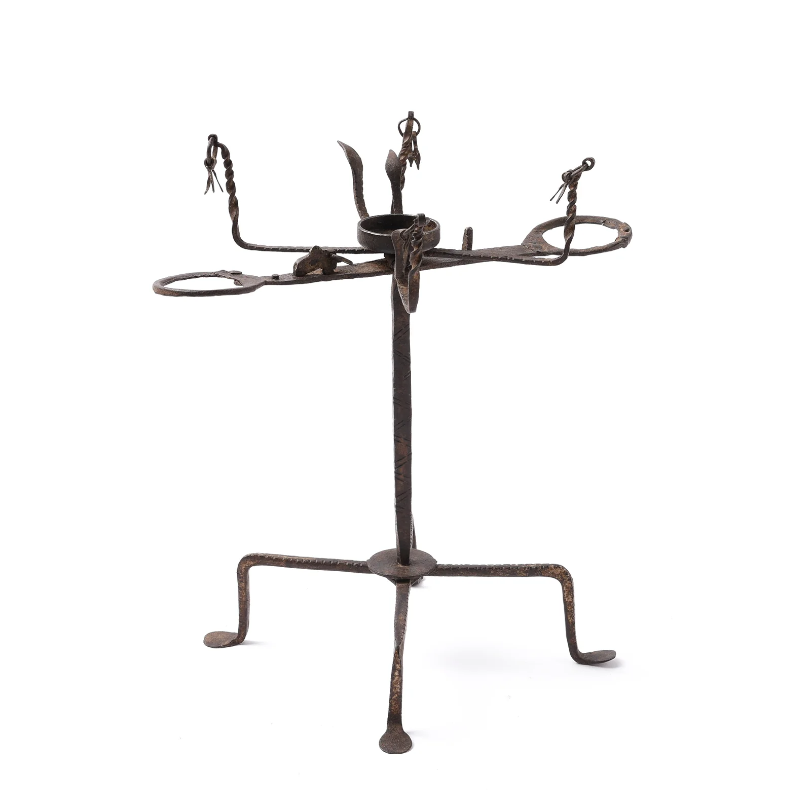 Wrought Iron Opium Retort From Rajasthan - 19th Century - Image 7