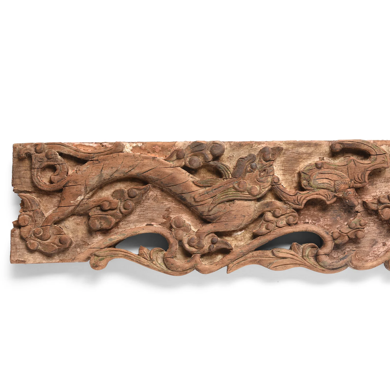 Chinese Ming Dragon & Bat Furniture Apron - 17th Century - Image 3